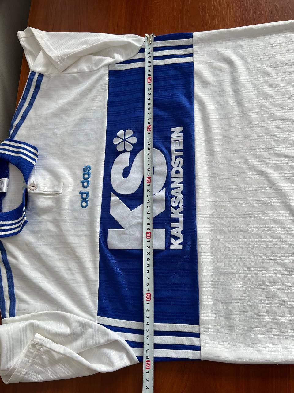 Adidas 1996/97 SKG BICKENBACH #14 AWAY SOCCER JERSEY FOOTBALL SHIRT Size US XL / EU 56 / 4 - 24 Thumbnail