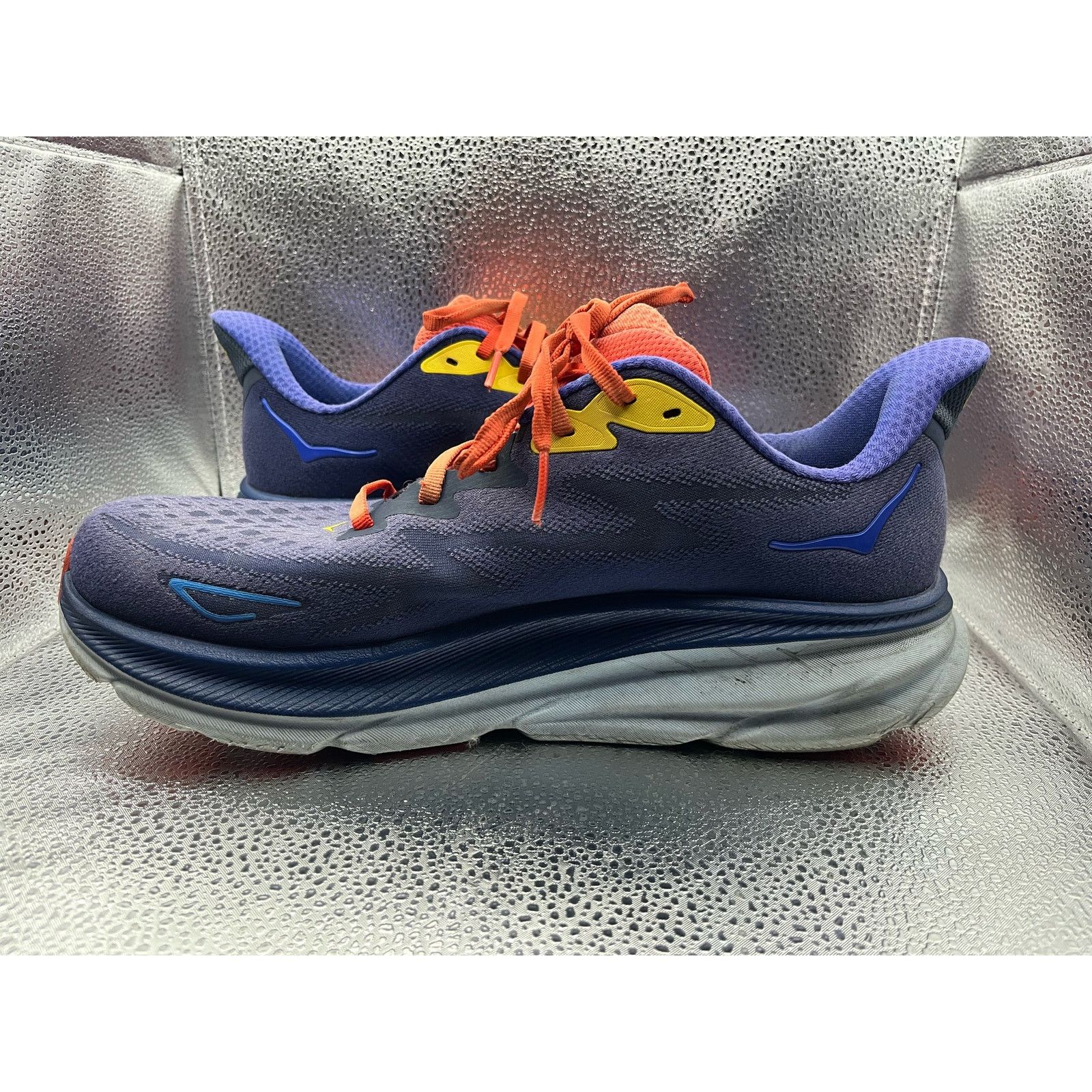Hoka HOKA Clifton 9 Bellwether Blue/Dazzling Mens Shoes Sneakers Size US 10.5 / EU 43-44 - 4 Thumbnail