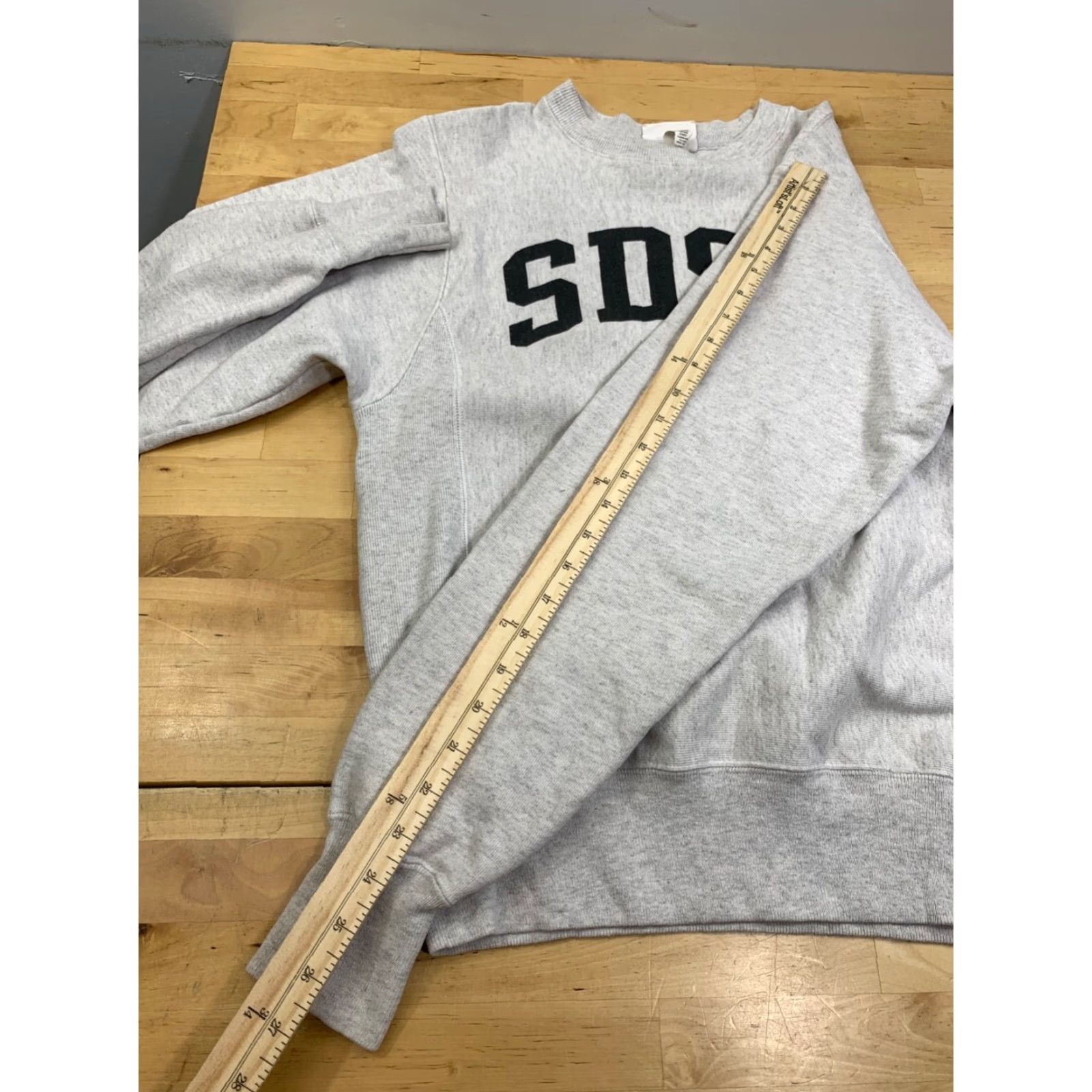 Champion VINTAGE Champion Reverse Weave San Diego State Aztec Pullover Sweatshirt Adult XS Gray Aztec College Mens XS Size US XS / EU 42 / 0 - 6 Thumbnail