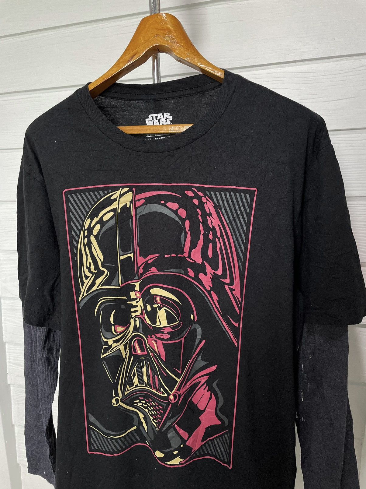 Star Wars STAR WARS DARTH VADER LONG SLEEVE Size US XL / EU 56 / 4 - 2 Thumbnail
