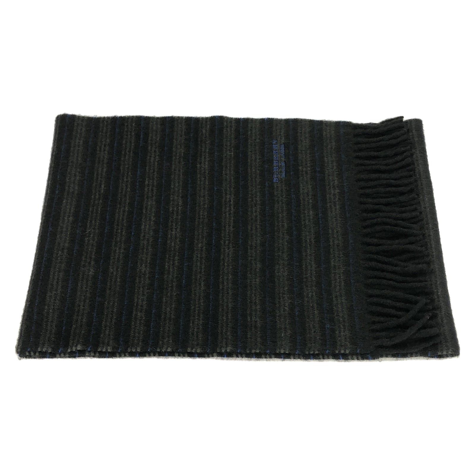 Burberry Burberry Scarf Cashmere Black Size ONE SIZE - 1 Thumbnail