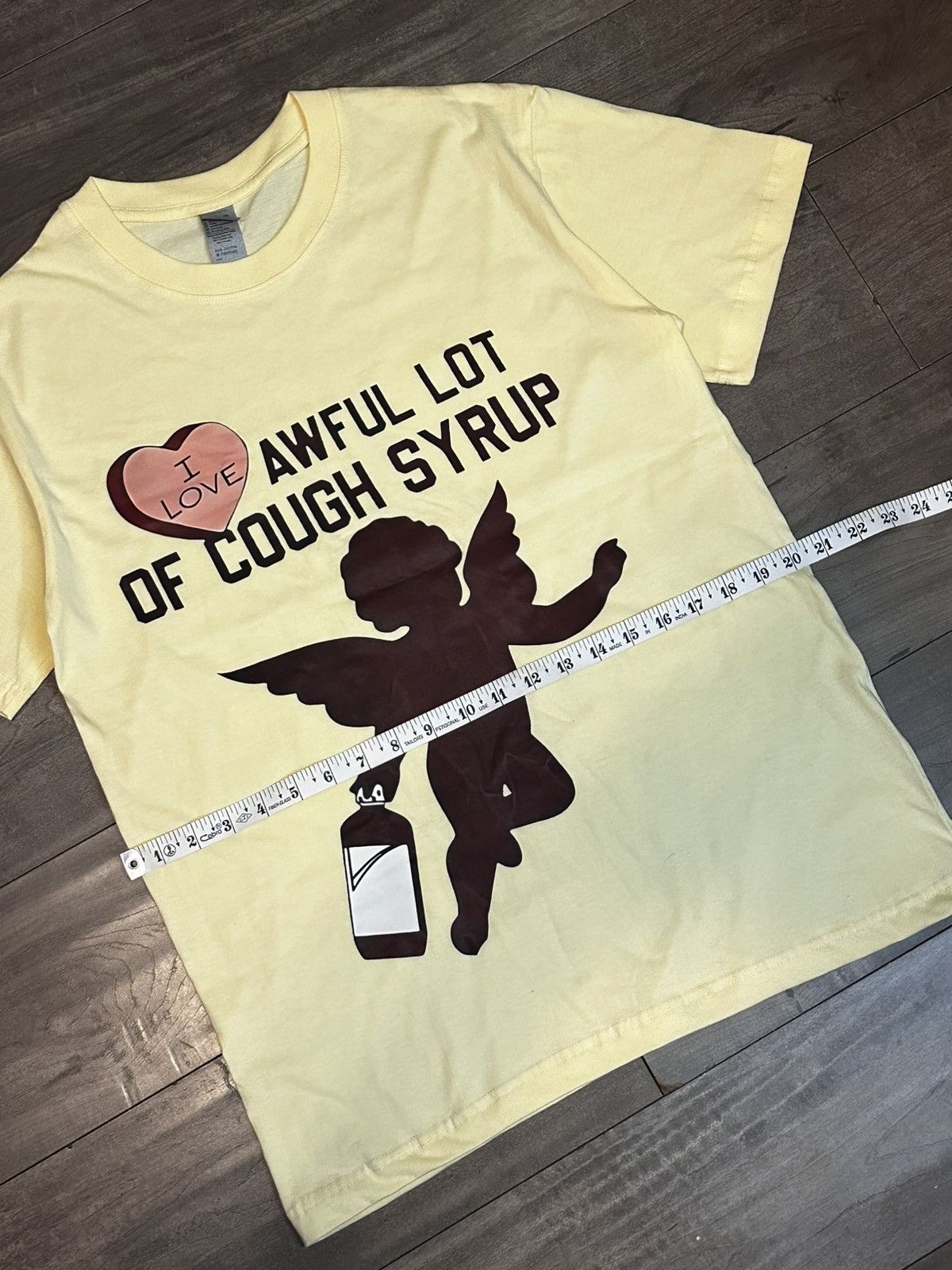 Other Yellow and Brown Cotton Syrup Tshirt Size US L / EU 52-54 / 3 - 4 Thumbnail