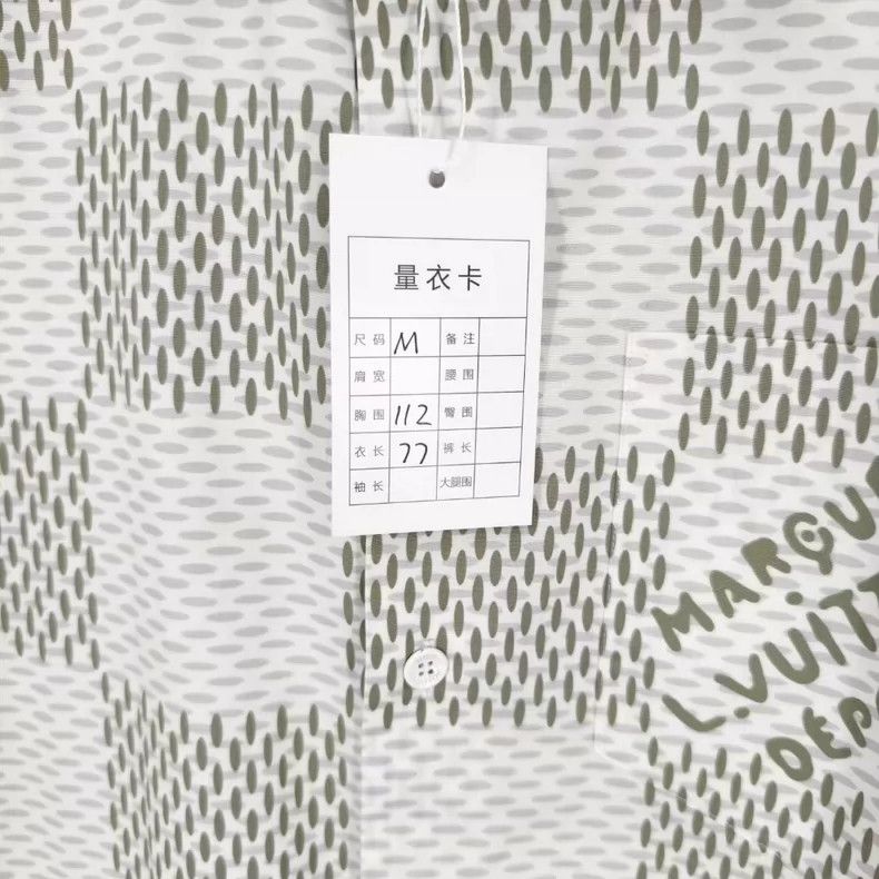 Louis Vuitton LOUIS VUITTON Fei Dong Pearl Checkerboard Shirt 2504-Nextar Size US M / EU 48-50 / 2 - 5 Thumbnail