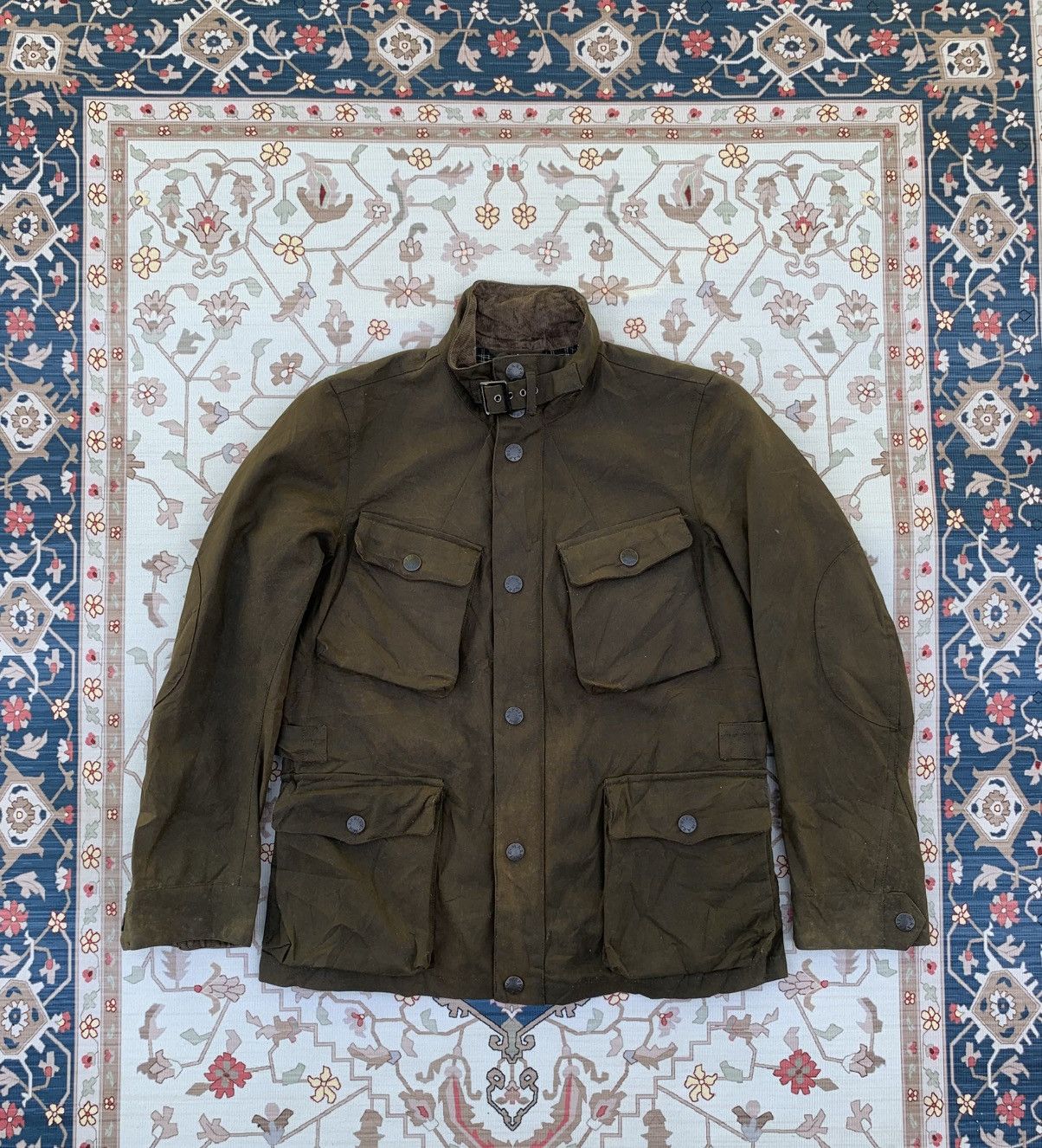 Japanese Brand MAX FRITZ MOTORCYCLE WAXED JACKET Size M / US 6-8 / IT 42-44 - 1 Thumbnail