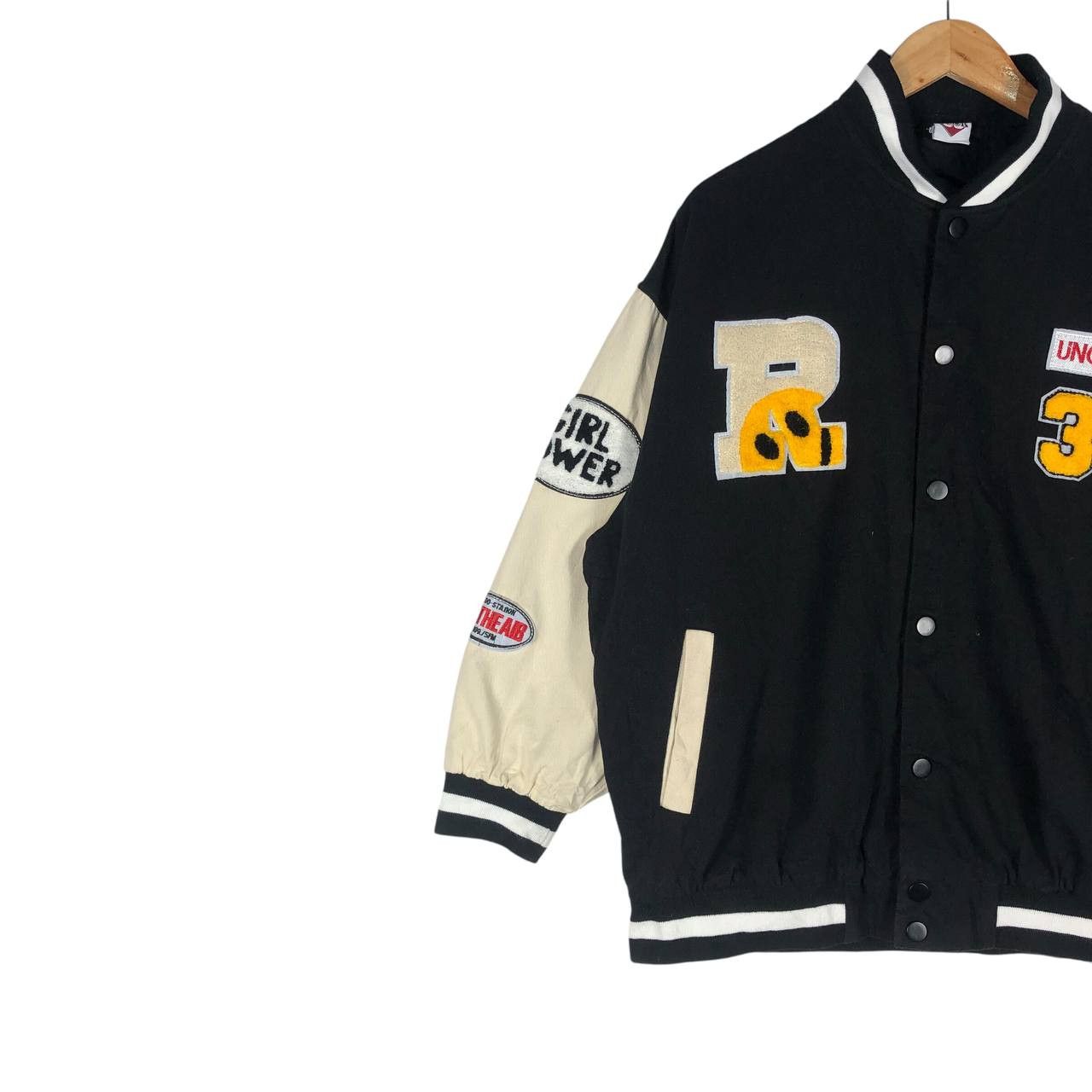 Hook-Ups × Vintage Vintage Japanese Brand "Hook" Varsity Jacket Size US L / EU 52-54 / 3 - 3 Thumbnail