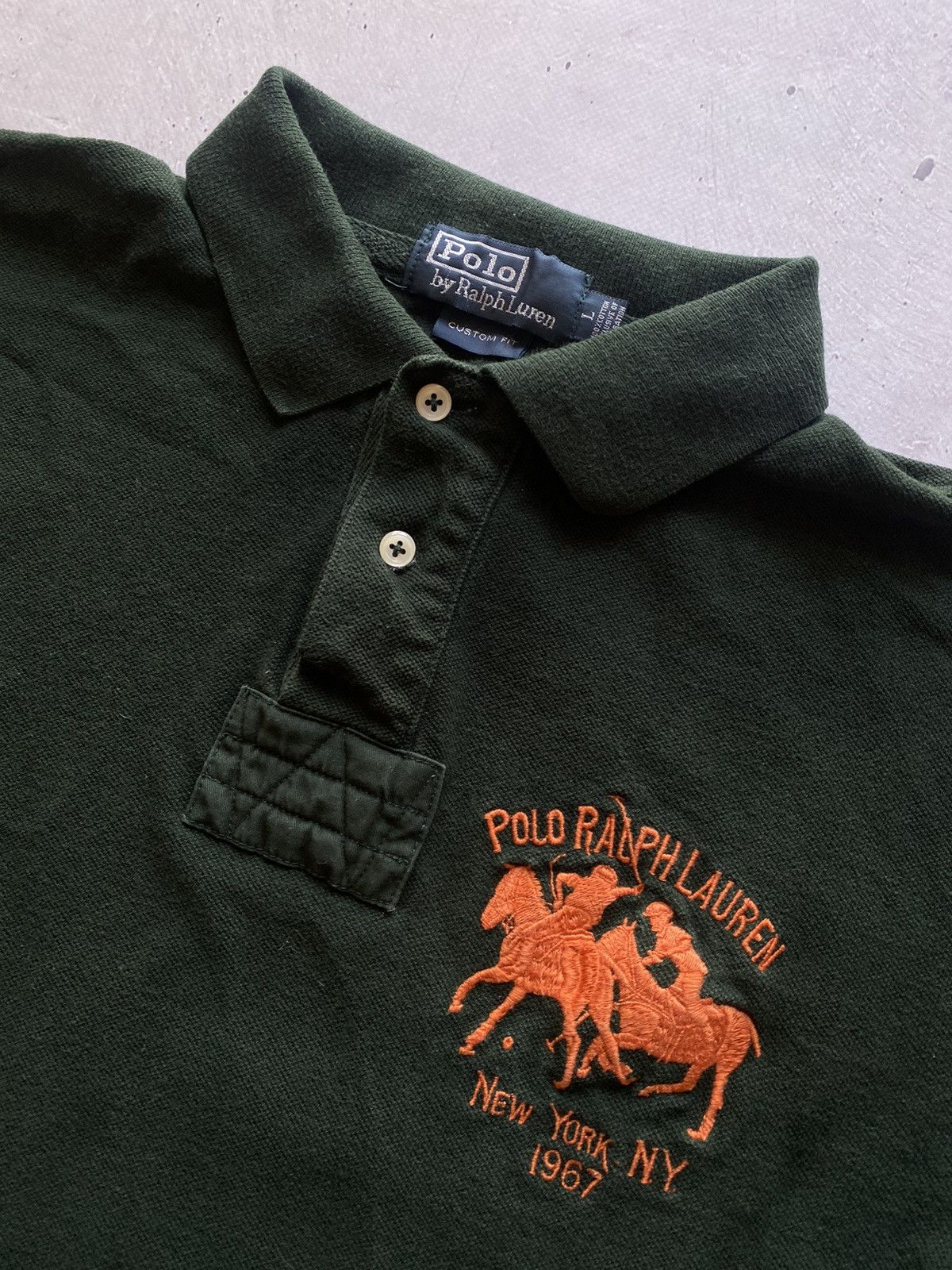 Polo Ralph Lauren Rare! Vintage Polo Ralph Lauren Striped Rugby Longsleeve 90s Size US L / EU 52-54 / 3 - 3 Thumbnail