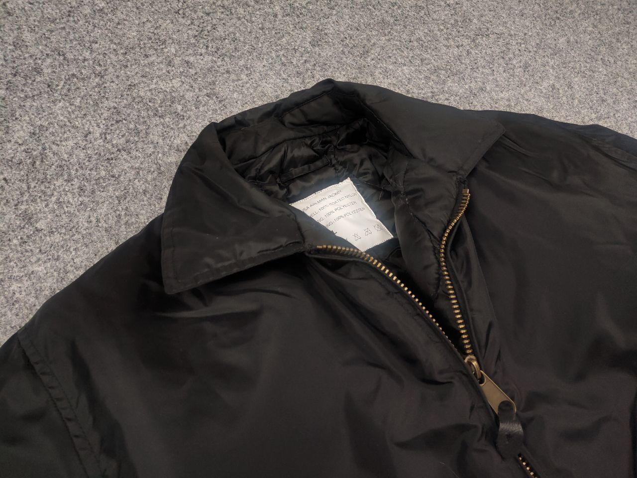 Vintage Vintage Air Force MA2 USA Weather Bomber Jacket Military Size US L / EU 52-54 / 3 - 7 Thumbnail