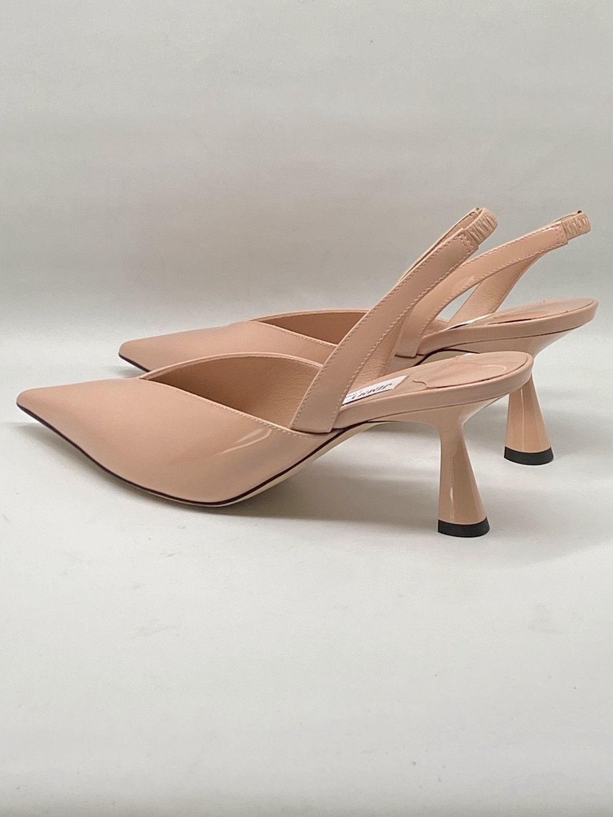 Jimmy Choo Jimmy Choo Maryanne SB 65 Leather Heels size 36.5 Size US 6.5 / IT 36.5 - 7 Thumbnail
