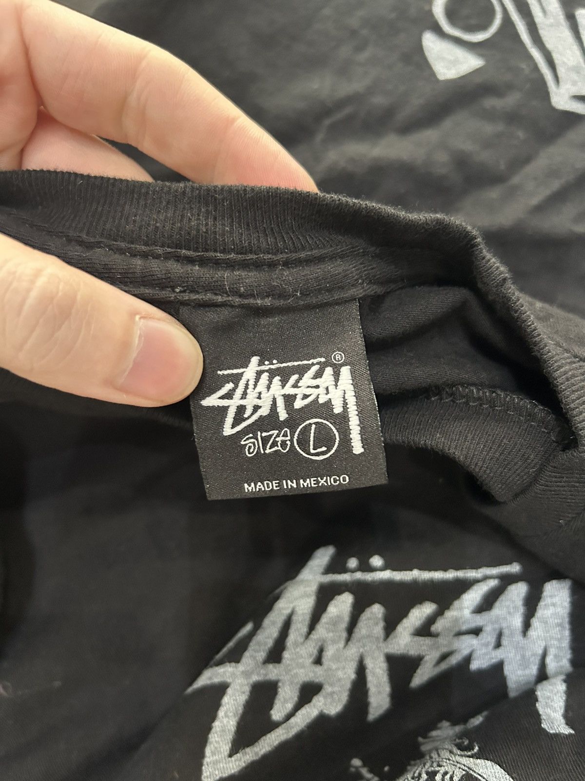 Stussy Stussy lion tee Size US L / EU 52-54 / 3 - 3 Thumbnail