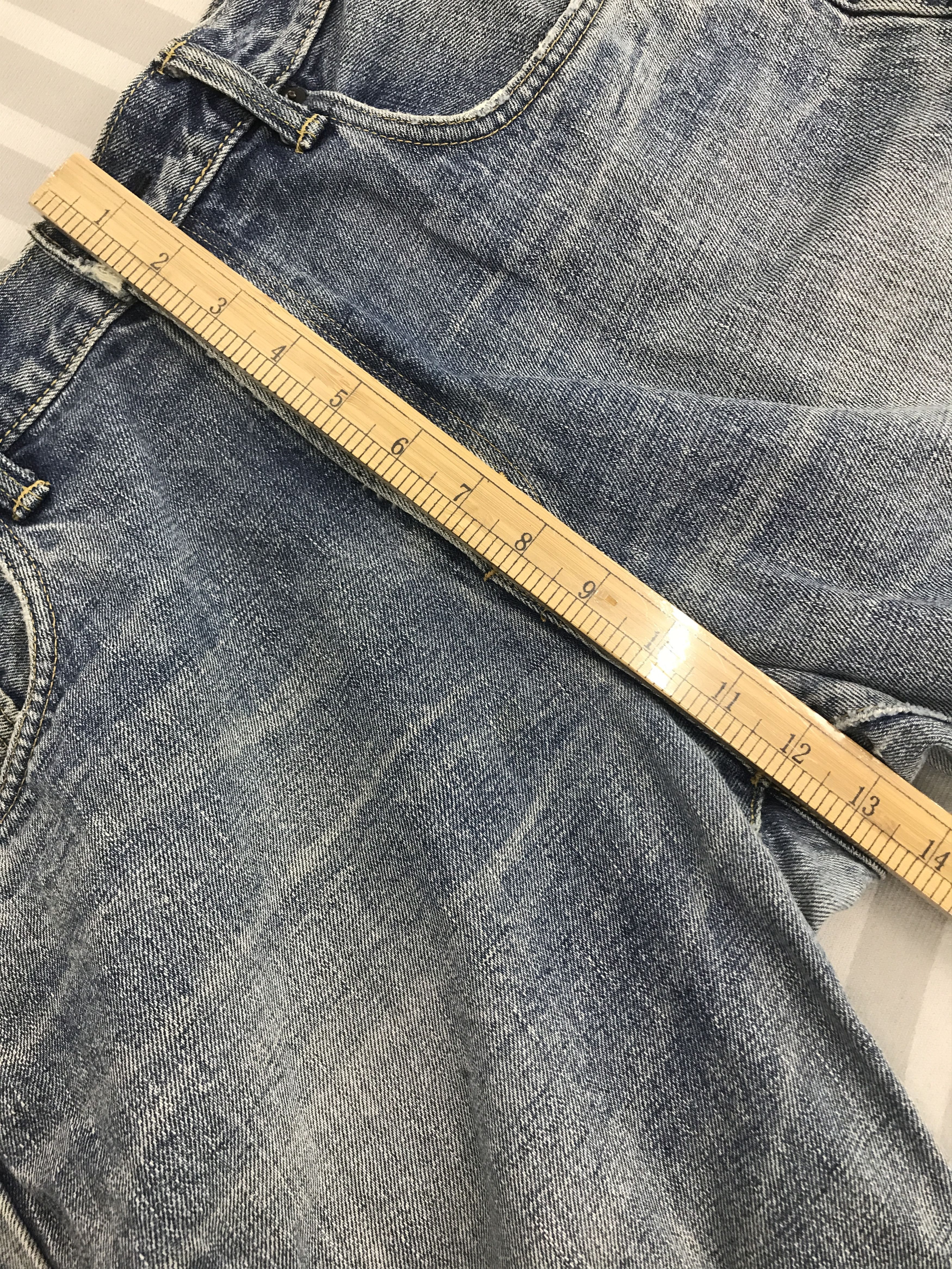 Edwin × Vintage Vtg Edwin Japan style Distressed Denim faded Jeans pants Size US 32 / EU 48 - 7 Thumbnail