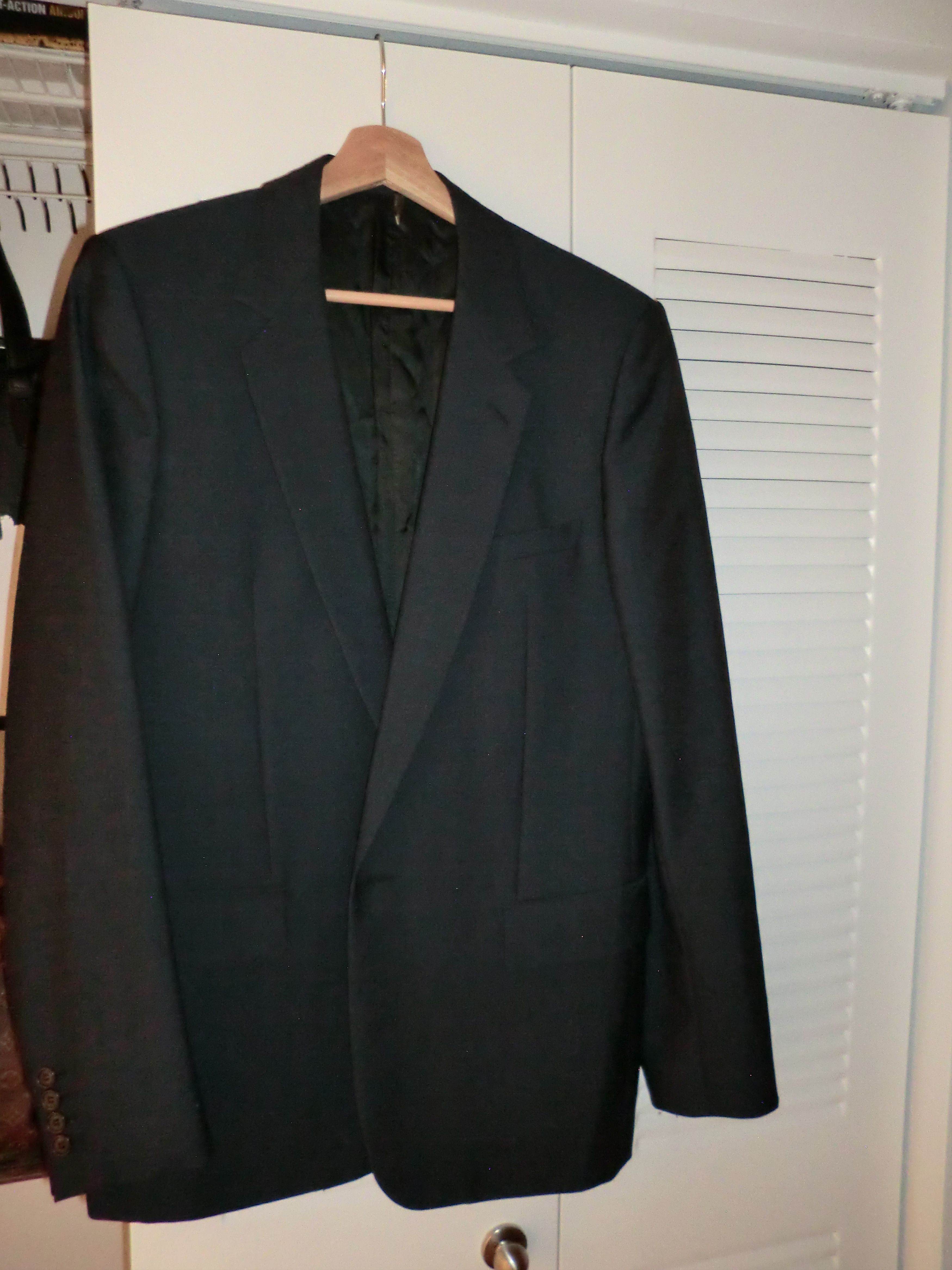 Dior Dior Homme Navy Blue One Button Blazer Size 40R - 2 Thumbnail