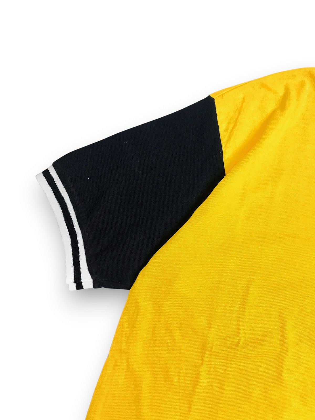 Vintage 90s Nev Future Shapes Two Tone Vintage Polo Shirt Size US M / EU 48-50 / 2 - 4 Thumbnail