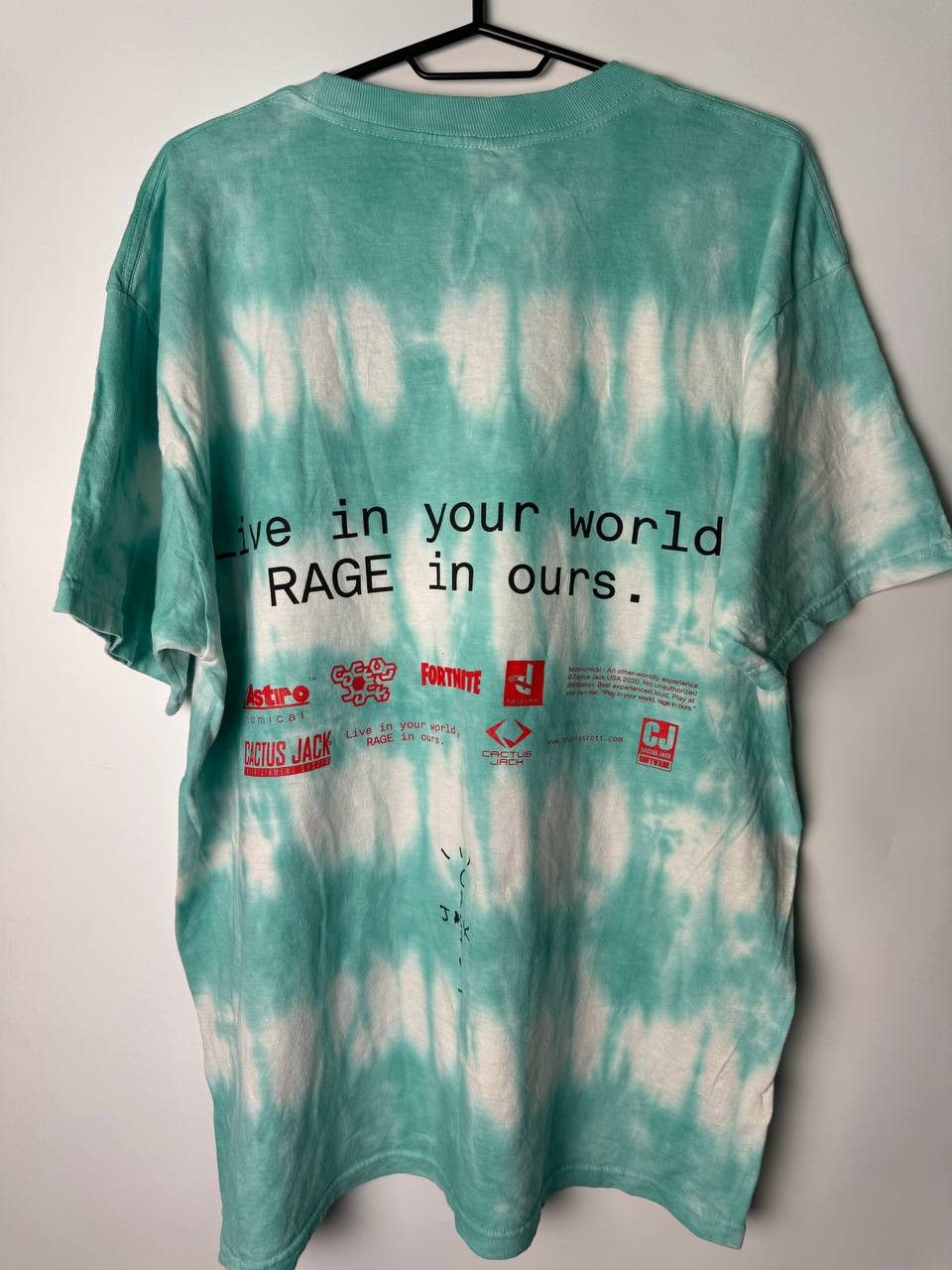 Playstation × Travis Scott Cactus Jack Travis Scott Playstation Tai Dai T-Shirt Size US L / EU 52-54 / 3 - 4 Thumbnail