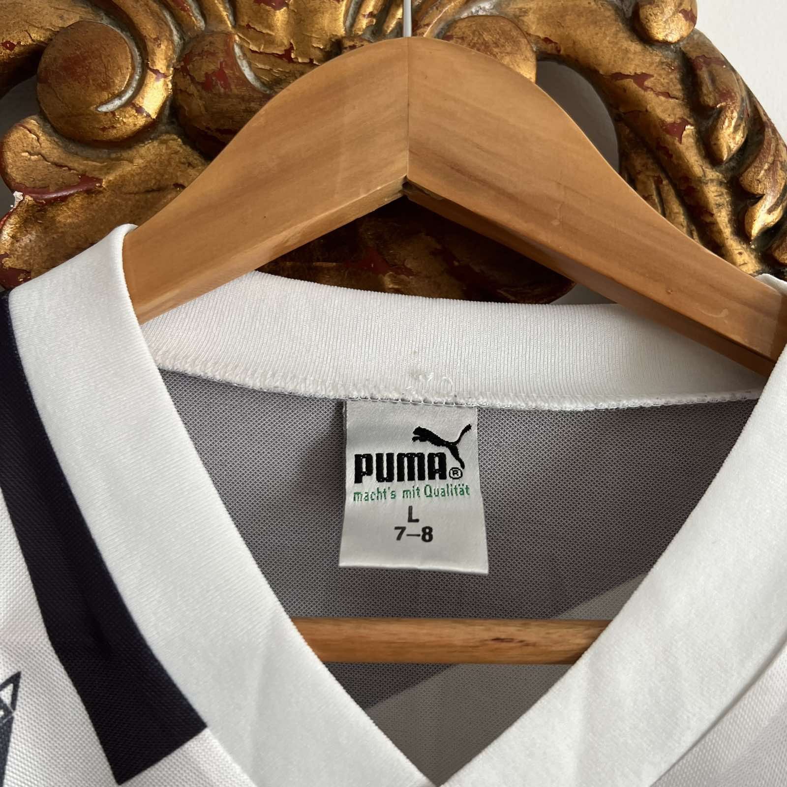 Puma × Vintage Vintage Puma suisse finale Made w.Germany jersey 90s Sz L Size US L / EU 52-54 / 3 - 5 Thumbnail