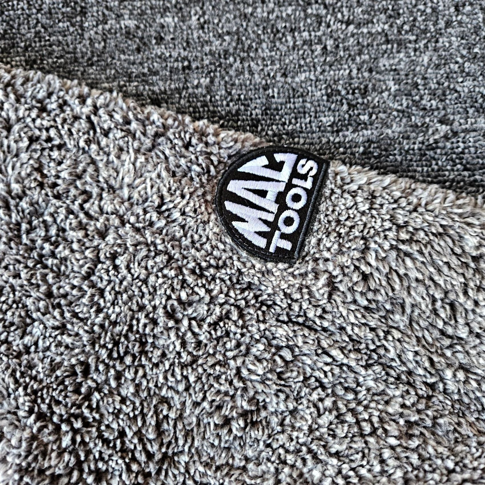 Vintage Mac Tools Sweatshirt 3X Gray Sherpa Fleece Pullover Button Neck Rare Sweater Size US XXL / EU 58 / 5 - 3 Thumbnail