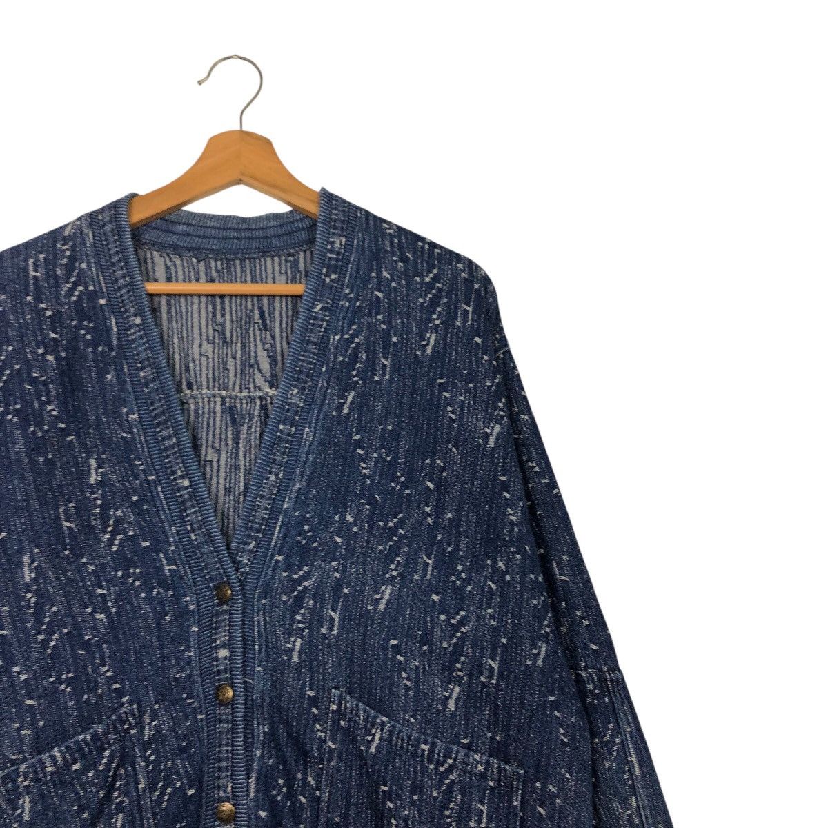 Japanese Brand 📌Vintage Indigo Denim Jacket Unbranded Japan Issey Miyake Size US M / EU 48-50 / 2 - 7 Thumbnail