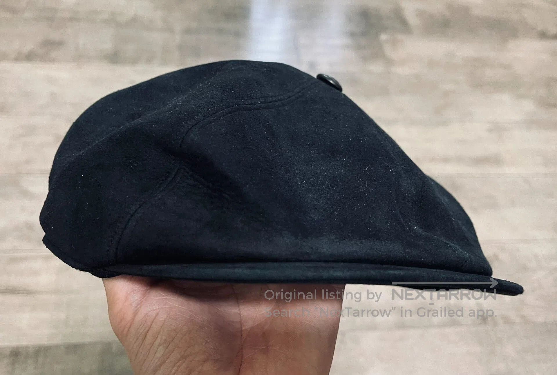 Porter Classic Porter Classic Leather Suede Casquette. Size ONE SIZE - 2 Thumbnail