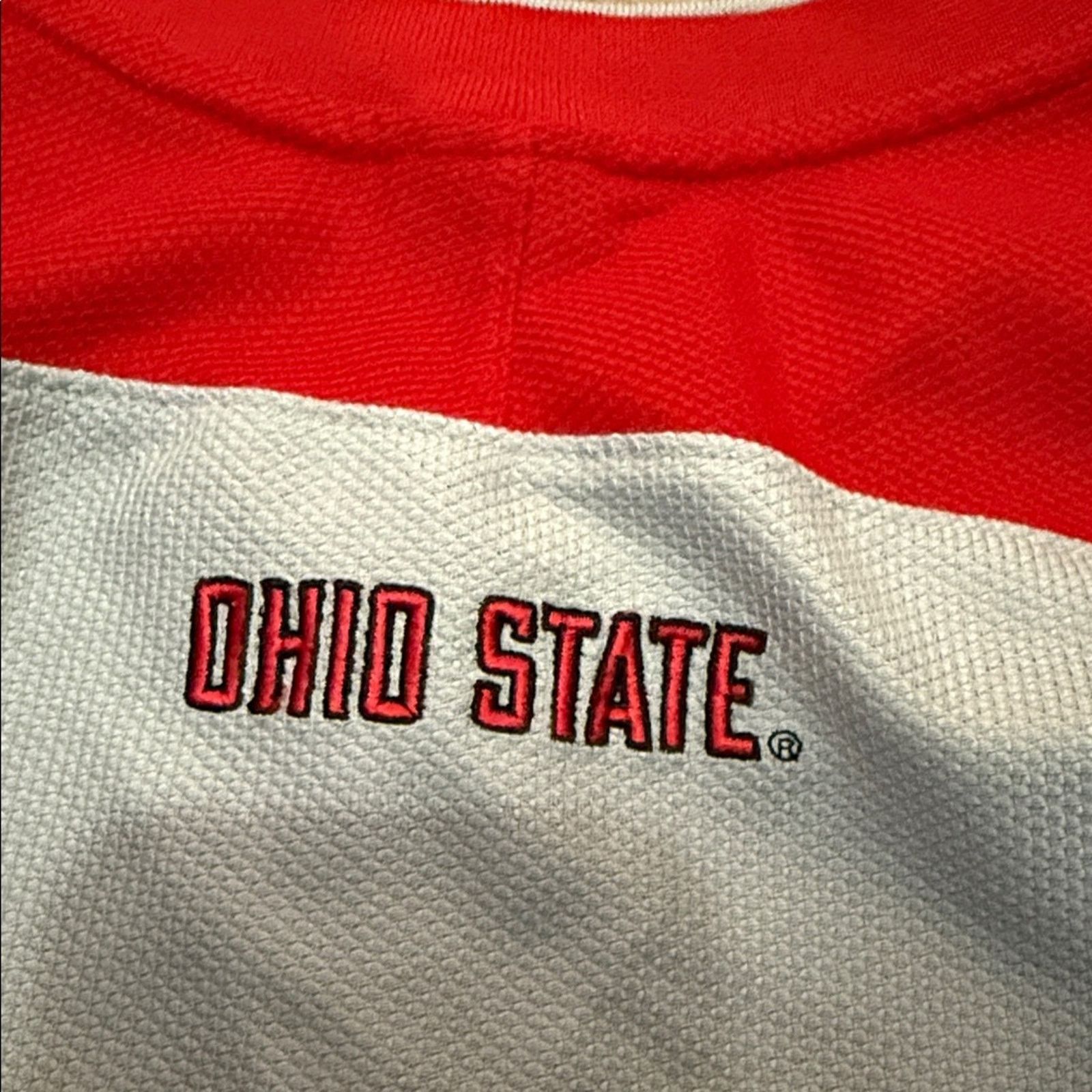 Nike 90s Nike Team Ohio State Center Swoosh Long Sleeve Size US XL / EU 56 / 4 - 5 Thumbnail