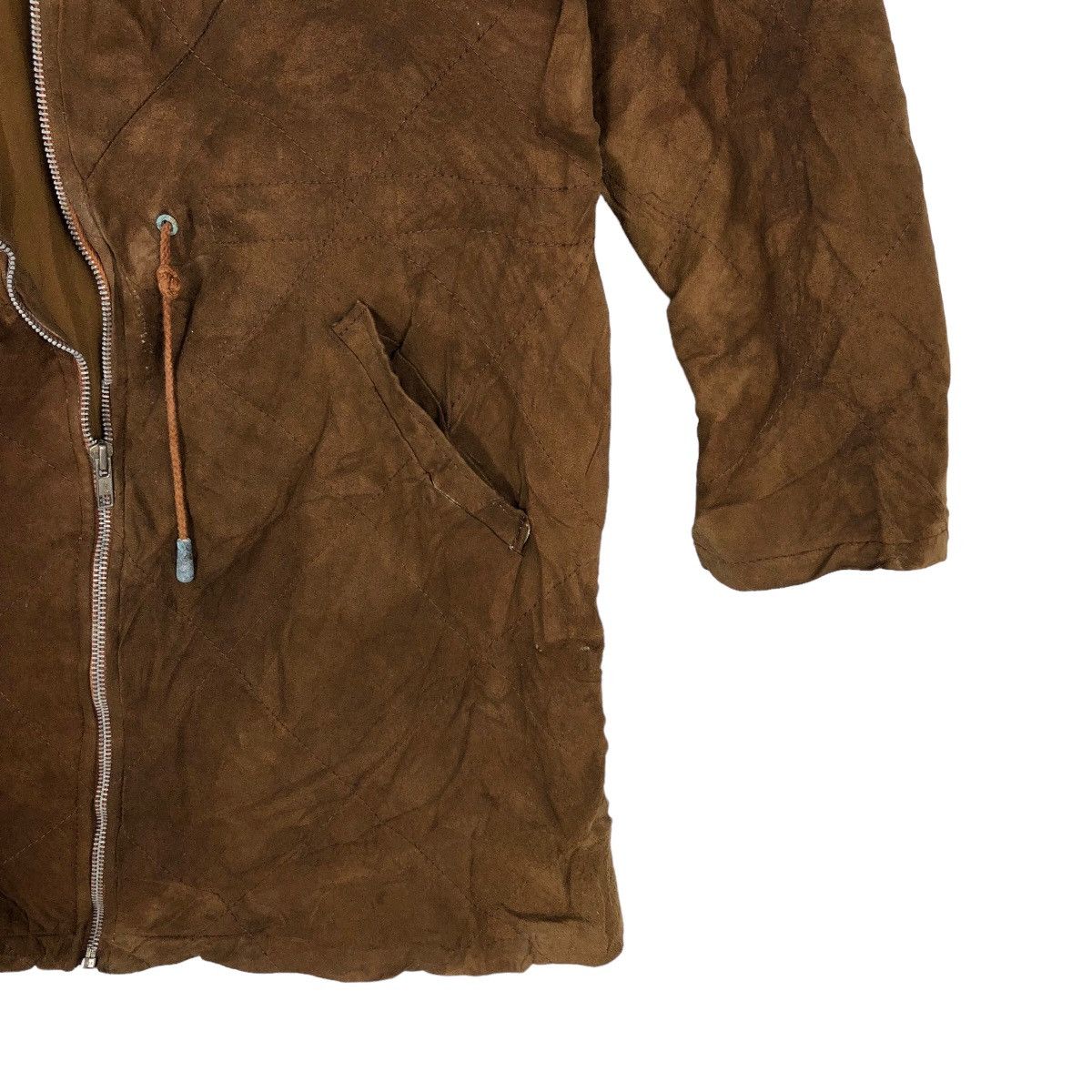 Genuine Leather VINTAGE GENUINE LEATHER JACKET COURREGES PARIS ISSEY MIYAKE Size US M / EU 48-50 / 2 - 5 Thumbnail