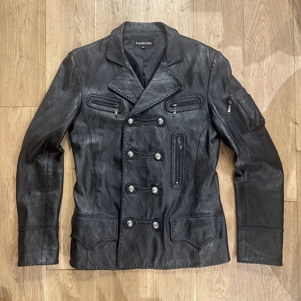 ジャケット・アウター ishii clubman leather jacket clubman leather jacket – i SHII
