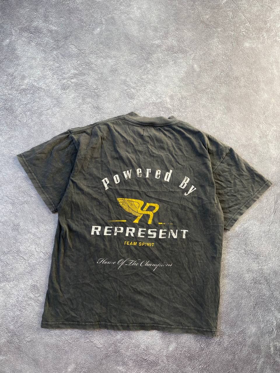 Represent Clo. Represent Team Spirit Vintage Grey Tee Size US M / EU 48-50 / 2 - 6 Thumbnail
