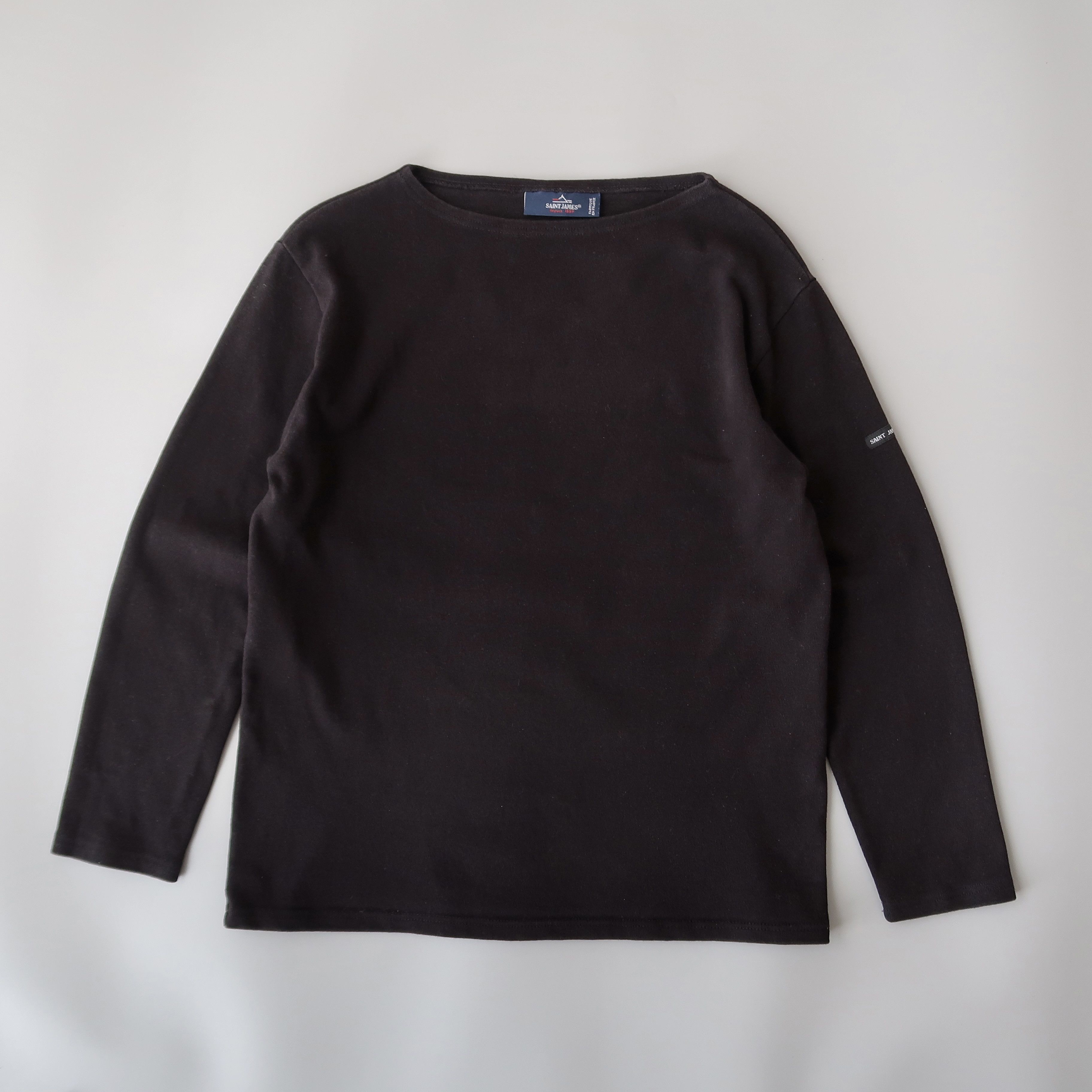 Saint James SAINT JAMES heavyweight cotton solid breton shirt, 3 Size US S / EU 44-46 / 1 - 1 Thumbnail