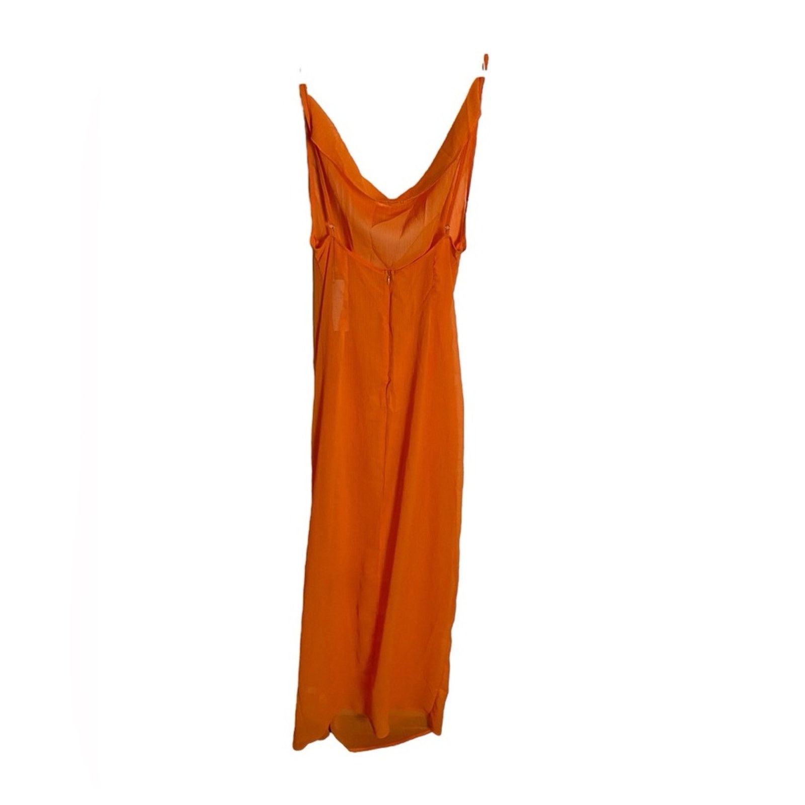 Other Toluca Swim Gisele Maxi Orange Coverup Dress S Size S / US 4 / IT 40 - 2 Thumbnail