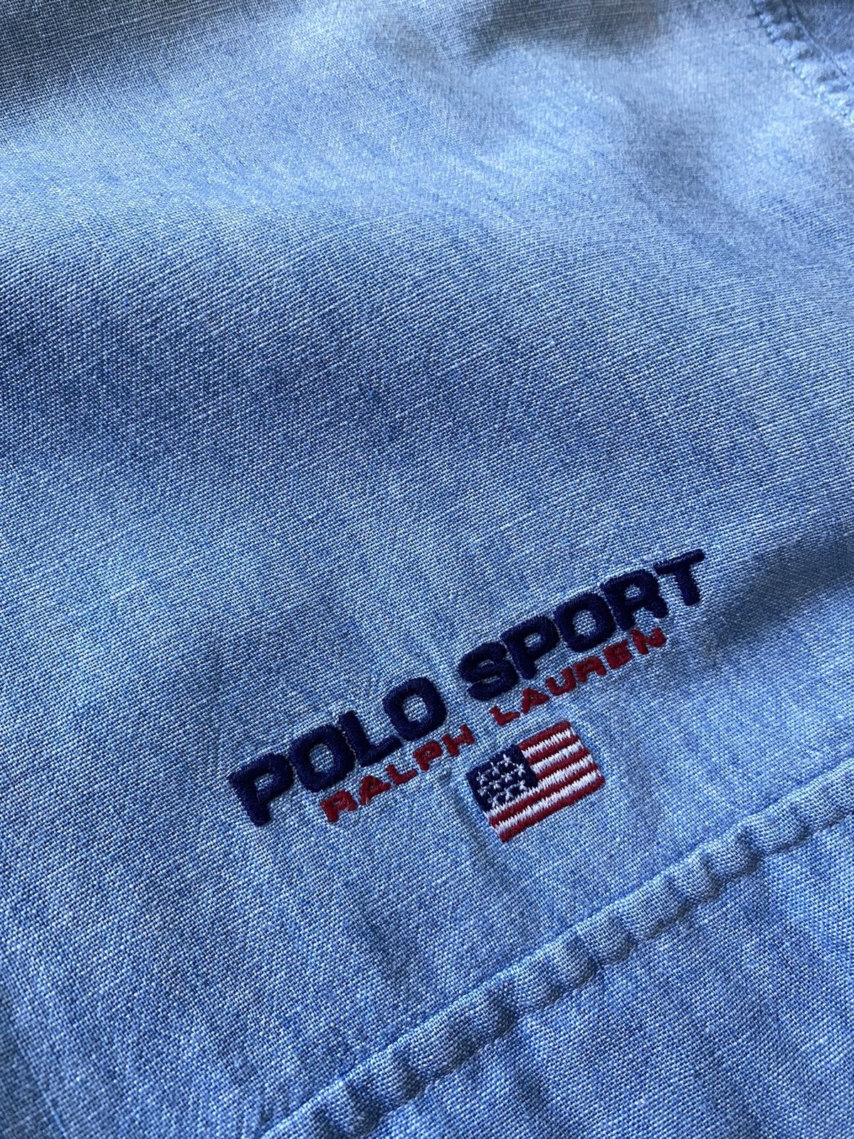 Polo Ralph Lauren Polo Sport Ralph Lauren Vintage Pocket Shirt Size US L / EU 52-54 / 3 - 4 Thumbnail