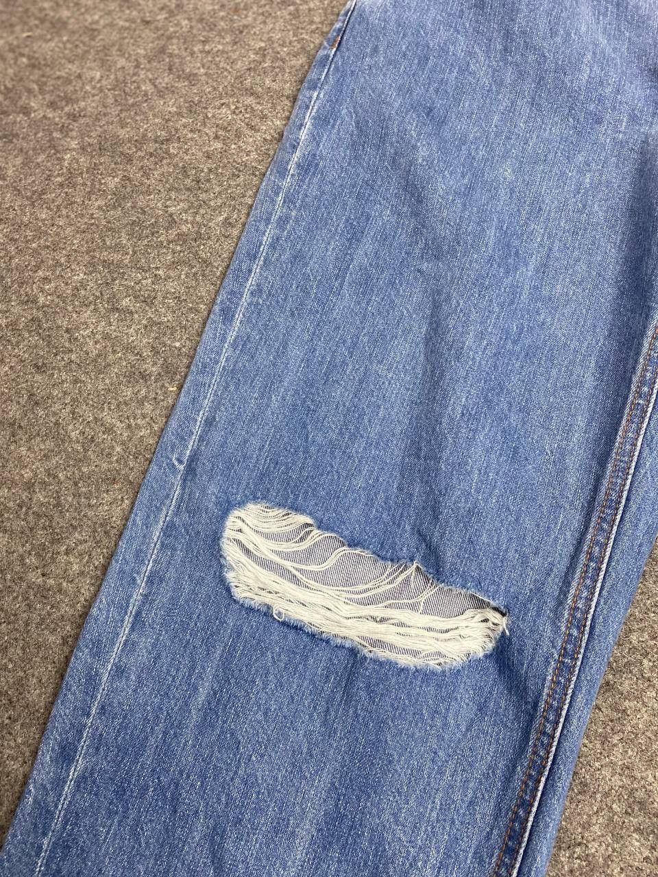 GU G.U japanese brand distressed denim nice design Size US 34 / EU 50 - 8 Thumbnail