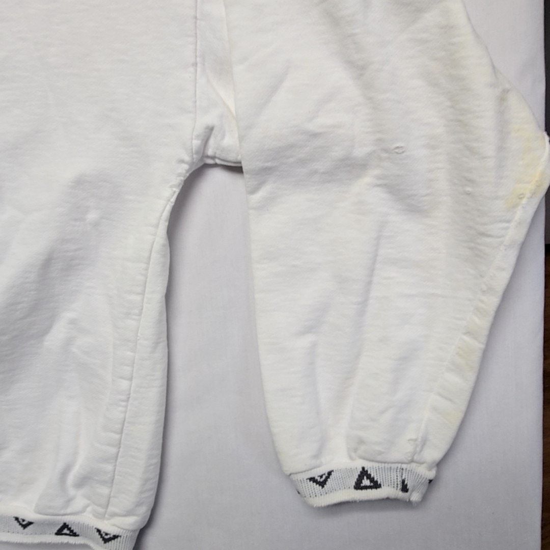 Vintage Vintage Geometric Graphic Sweatshirt White L Crewneck 90s Size M / US 6-8 / IT 42-44 - 16 Thumbnail