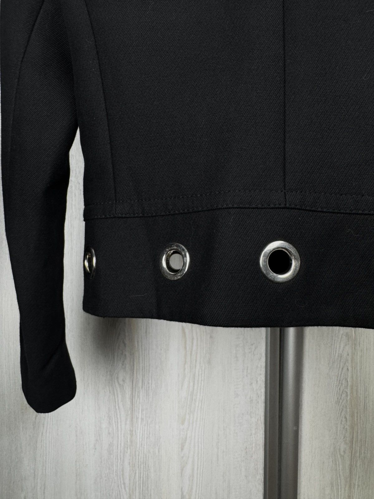 Sandro Sandro Paris black cotton spring summer 2020 blazer jacket Size XS / US 0-2 / IT 36-38 - 6 Thumbnail