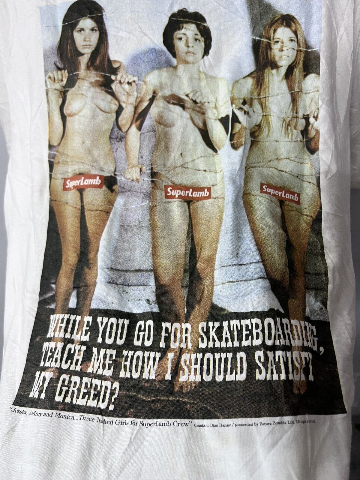 Sex Skateboards SICK🔥VINTAGE SUPERLAMB SKATEBOARDING NAKED Size US M / EU 48-50 / 2 - 5 Thumbnail