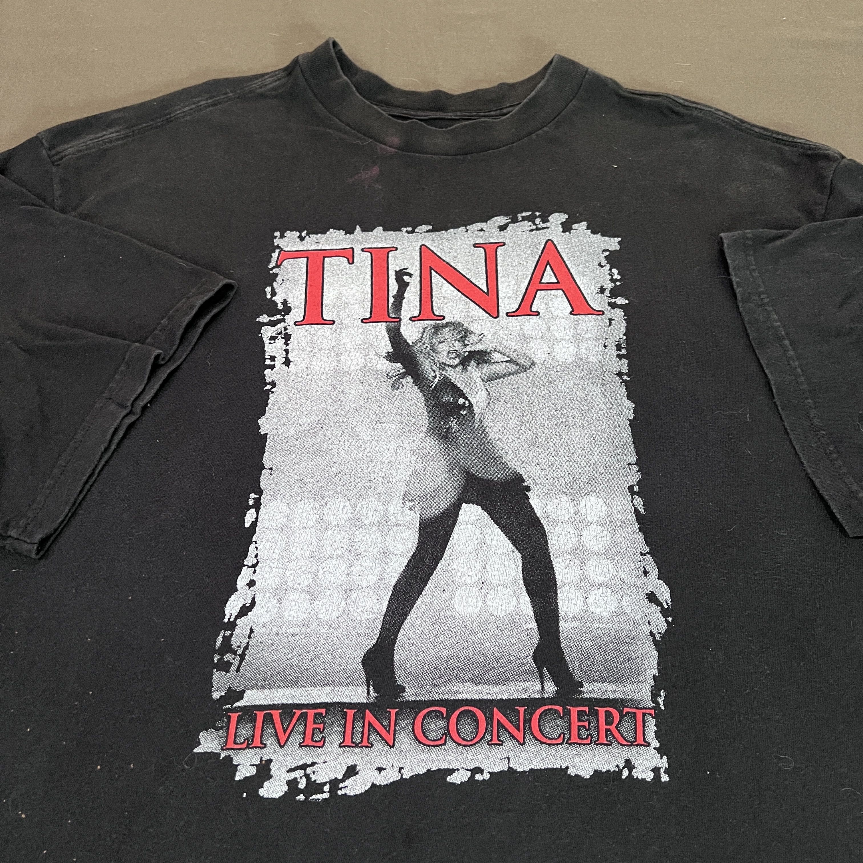 Band Tees × Rap Tees × Vintage Vintage Y2K 2008 Tina Turner Tour Tee Size US L / EU 52-54 / 3 - 1 Thumbnail