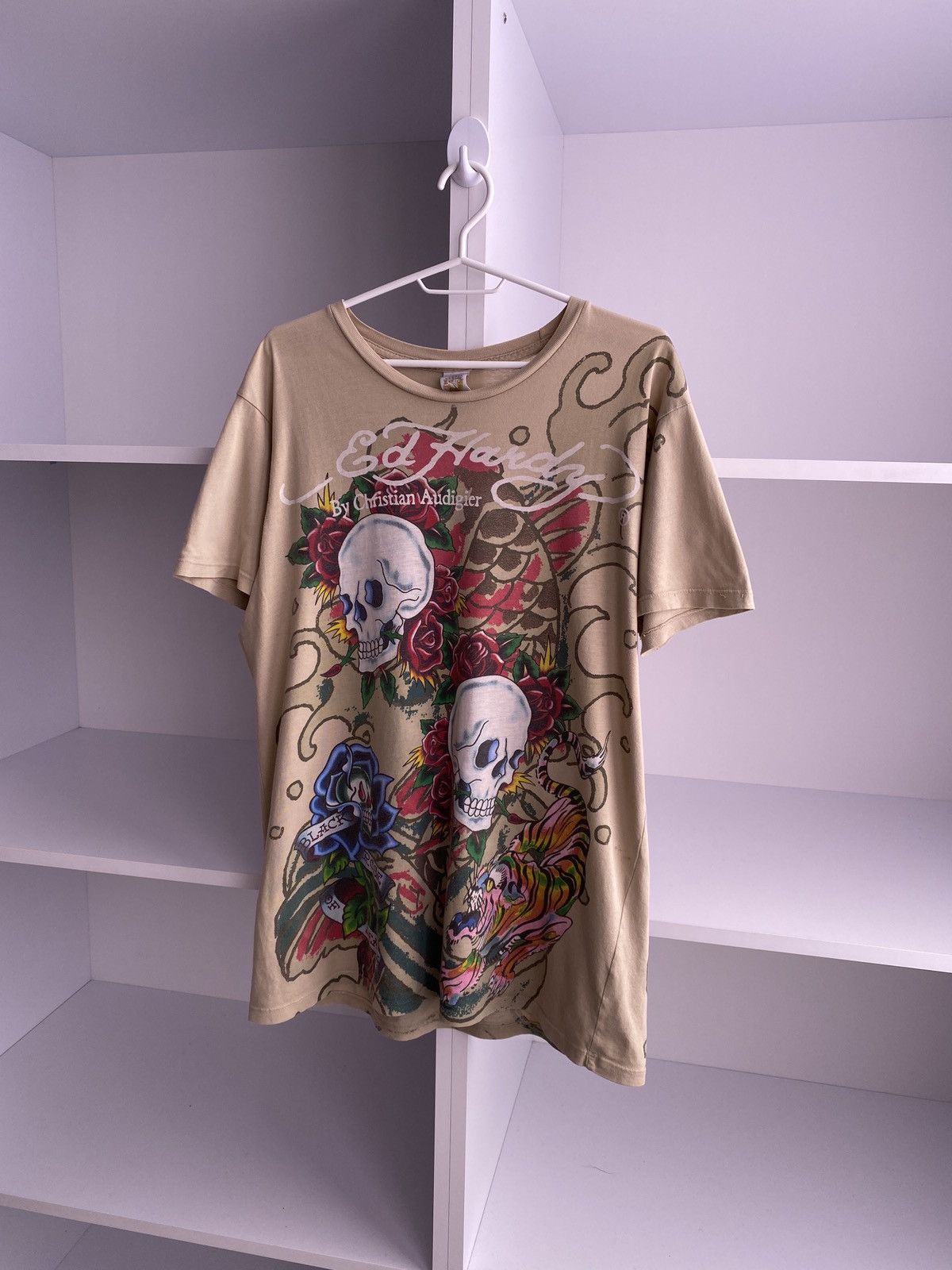 Ed Hardy × Vintage Vintage Ed Hardy Rare Y2k style tee Size US M / EU 48-50 / 2 - 2 Thumbnail