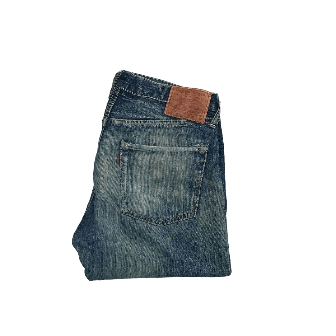 Vintage Joe mc coy & co denim raw selvedge Size US 30 / EU 46 - 6 Thumbnail