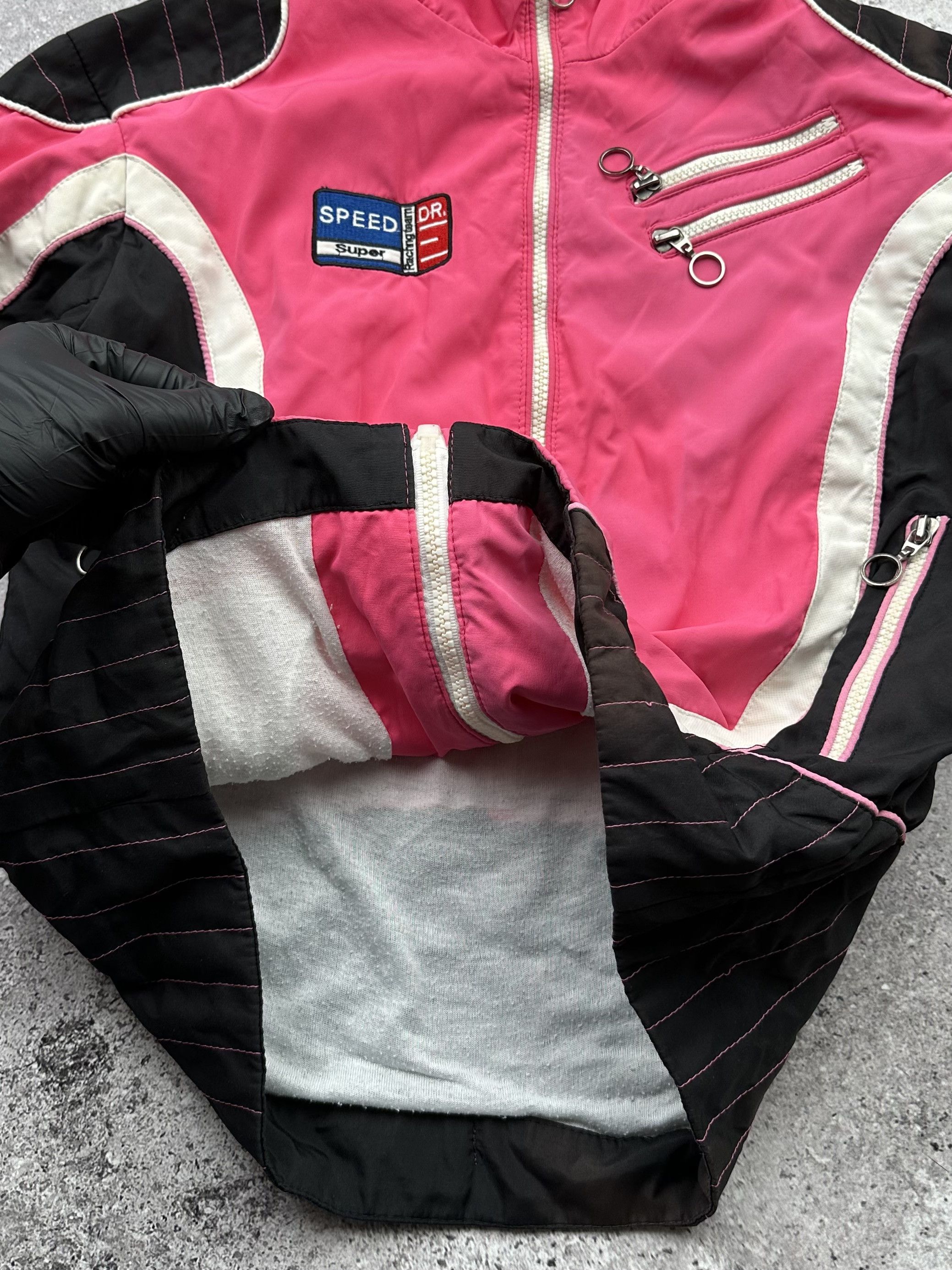 Japanese Brand × Vintage Vintage Sun Faded Racing Style Jacket C37 Size M / US 6-8 / IT 42-44 - 8 Thumbnail