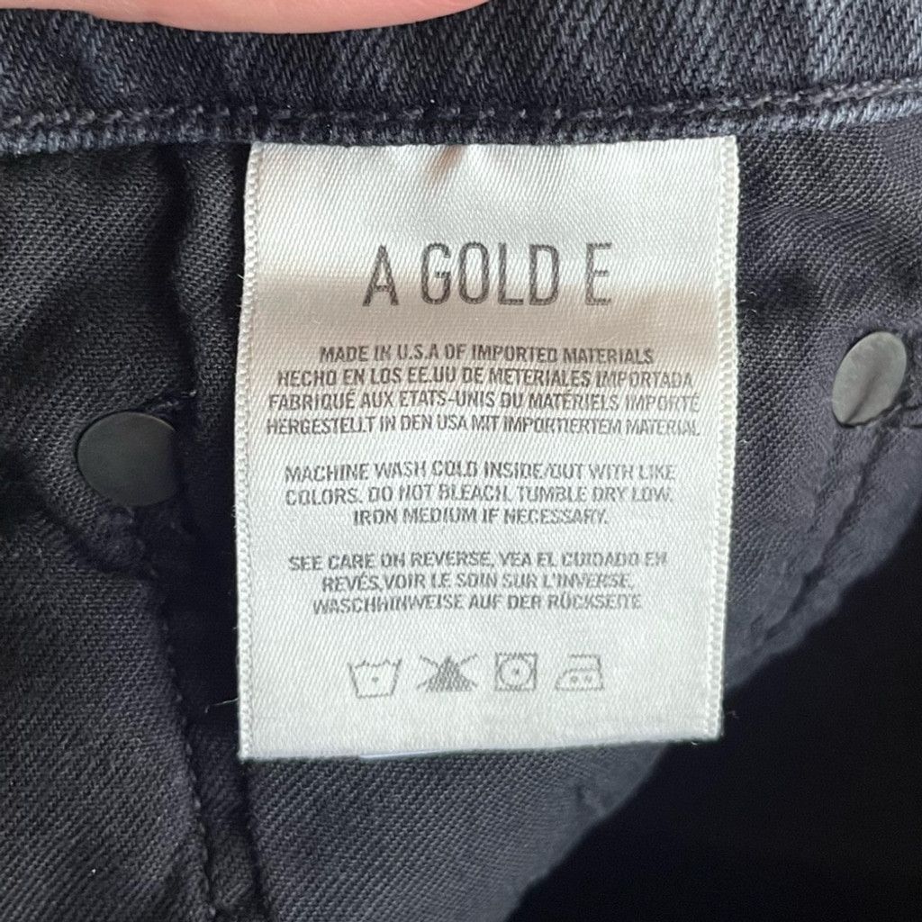 Citizens Of Humanity AGOLDE Premium NICO Jeans – Black – Size 32 🖤👖 Size 32" / US 10 / IT 46 - 7 Thumbnail