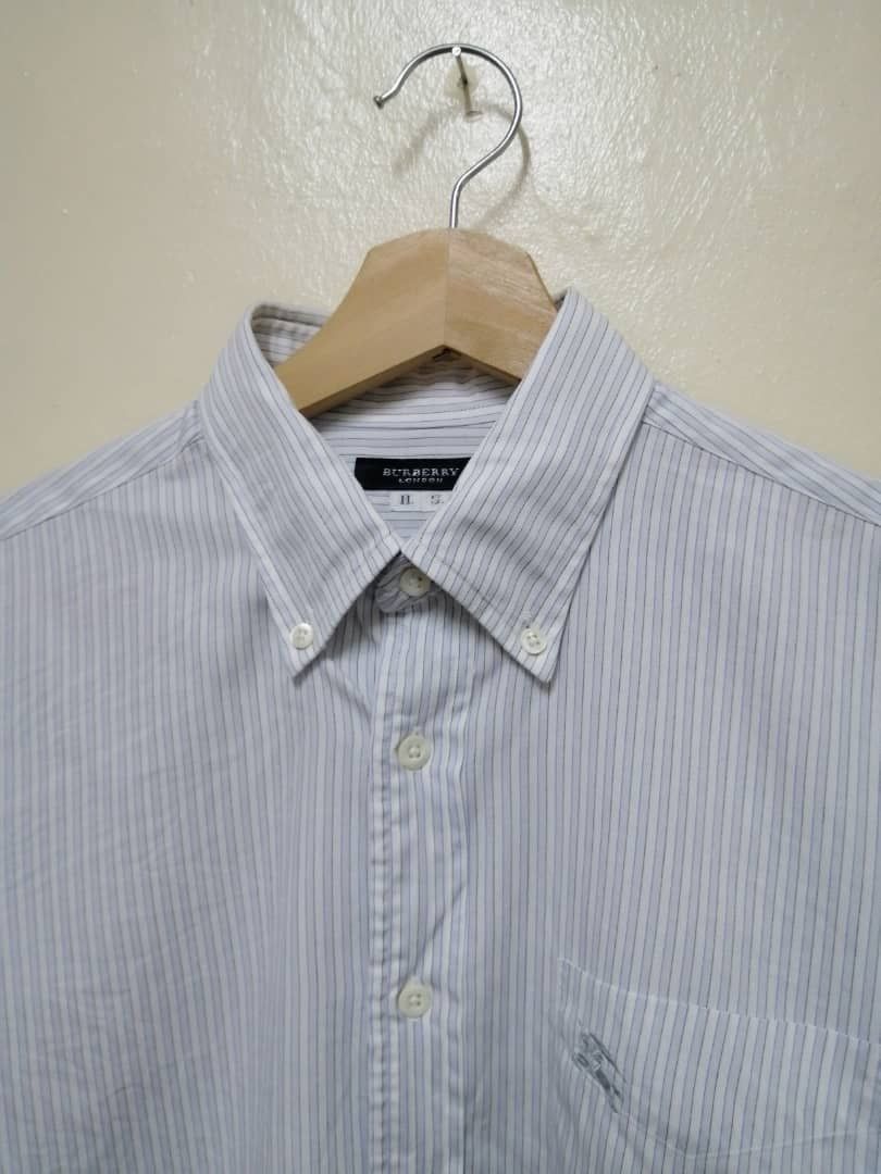 Burberry × Vintage Vintage Burberry London Button Shirt Size US L / EU 52-54 / 3 - 4 Thumbnail