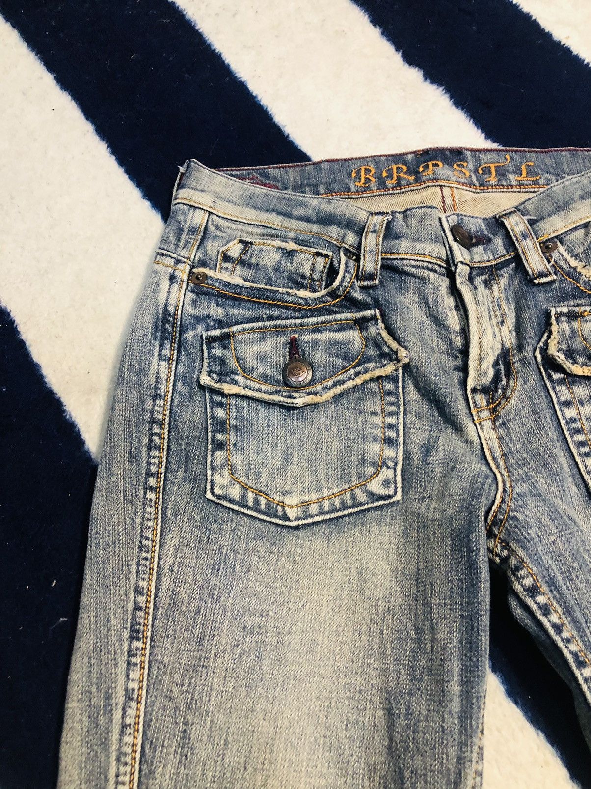 Japanese Brand Brappers flare (1) Size 28" / US 6 / IT 42 - 5 Thumbnail