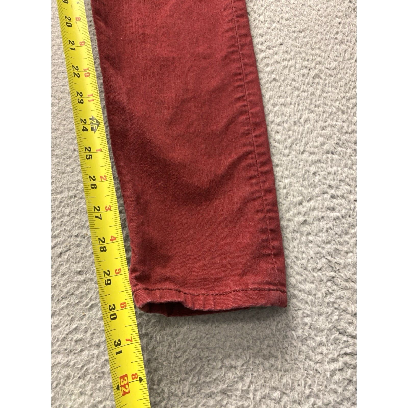 Levi's VINTAGE Levi's 512 Tapered Jeans Men’s Sz 29 Light Red Denim Slim Fit Classic Size US 29 - 4 Thumbnail