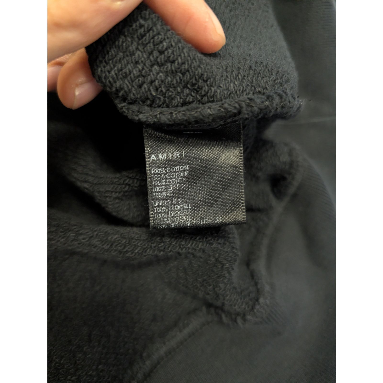 Amiri o1rshd1 Stacked Amiri Circle Logo Arts Hoodie in Black Size US M / EU 48-50 / 2 - 17 Thumbnail