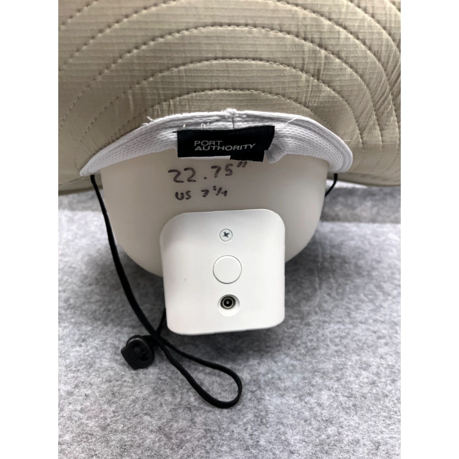 Port Authority Port Authority No Fly Zone Sun Hat Adult XL Beige Poly Blend Bug Shield Bucket Hat Men Size ONE SIZE - 7 Thumbnail
