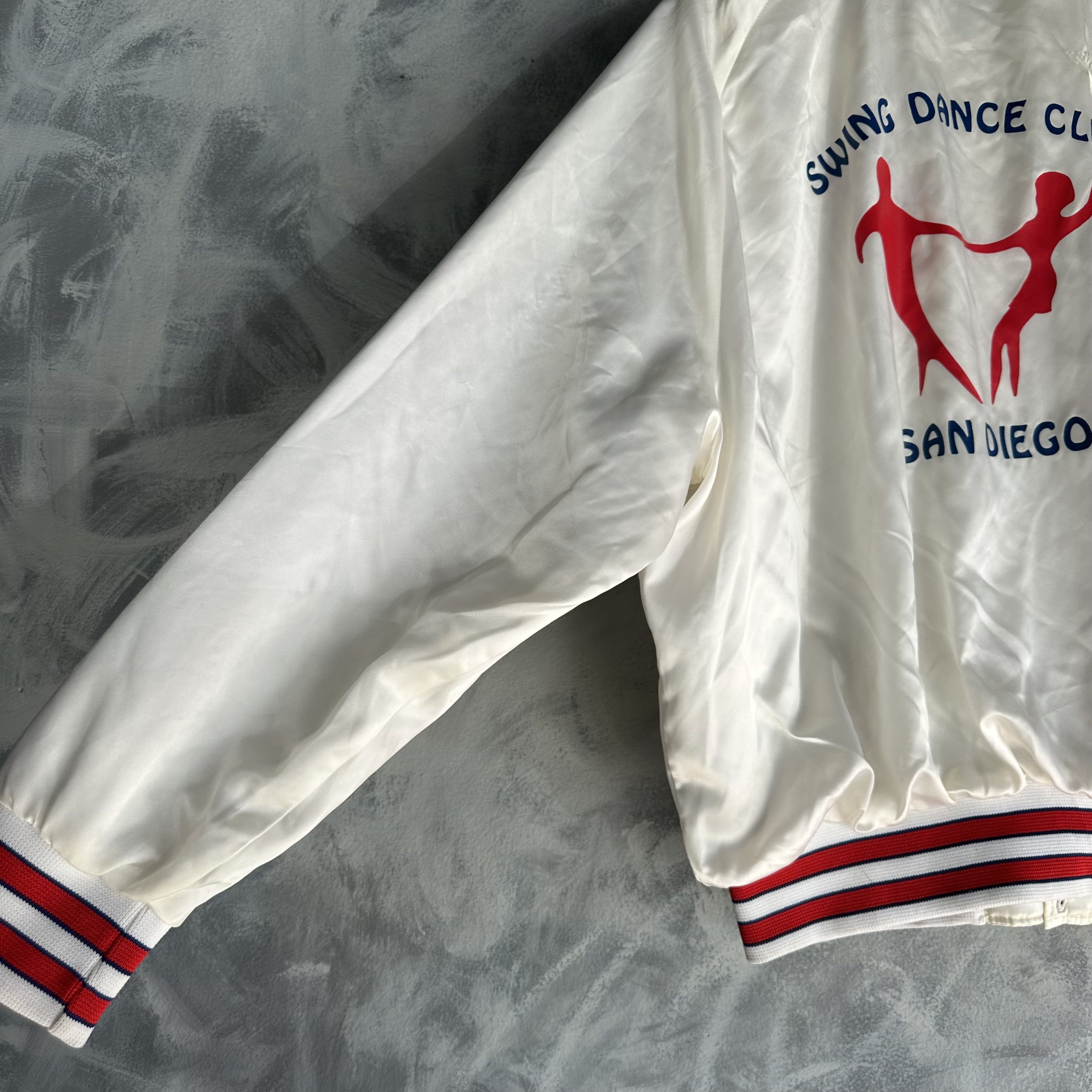 Other Vintage Swing Dance Club Satin Jacket Men XL Aristo Jac Size US XL / EU 56 / 4 - 6 Thumbnail
