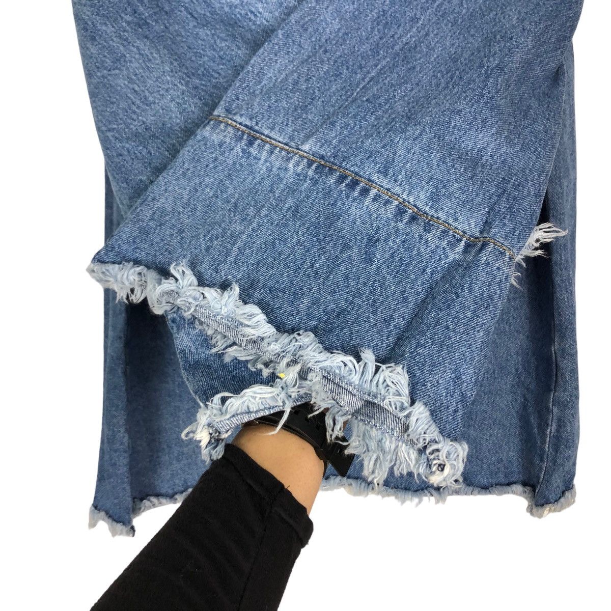 Japanese Brand 🔥Distressed Denim Jacket Jouetie Tokyo Inspire Issey Miyake Size US M / EU 48-50 / 2 - 12 Thumbnail