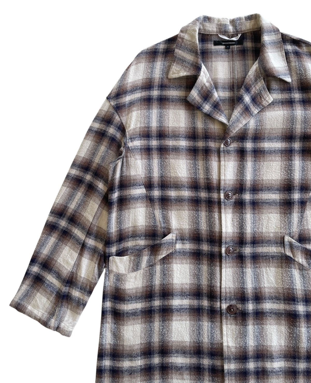 JACKROSE Jackrose Checked Flannel Coat Size US L / EU 52-54 / 3 - 4 Thumbnail