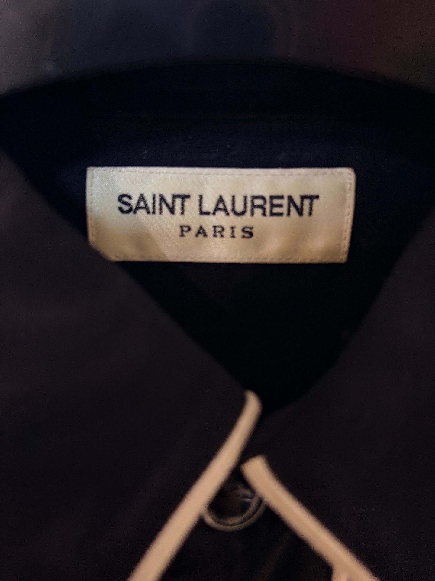 Saint Laurent Paris Saint Laurent FW16 White Line Shirt L Size US L / EU 52-54 / 3 - 3 Thumbnail