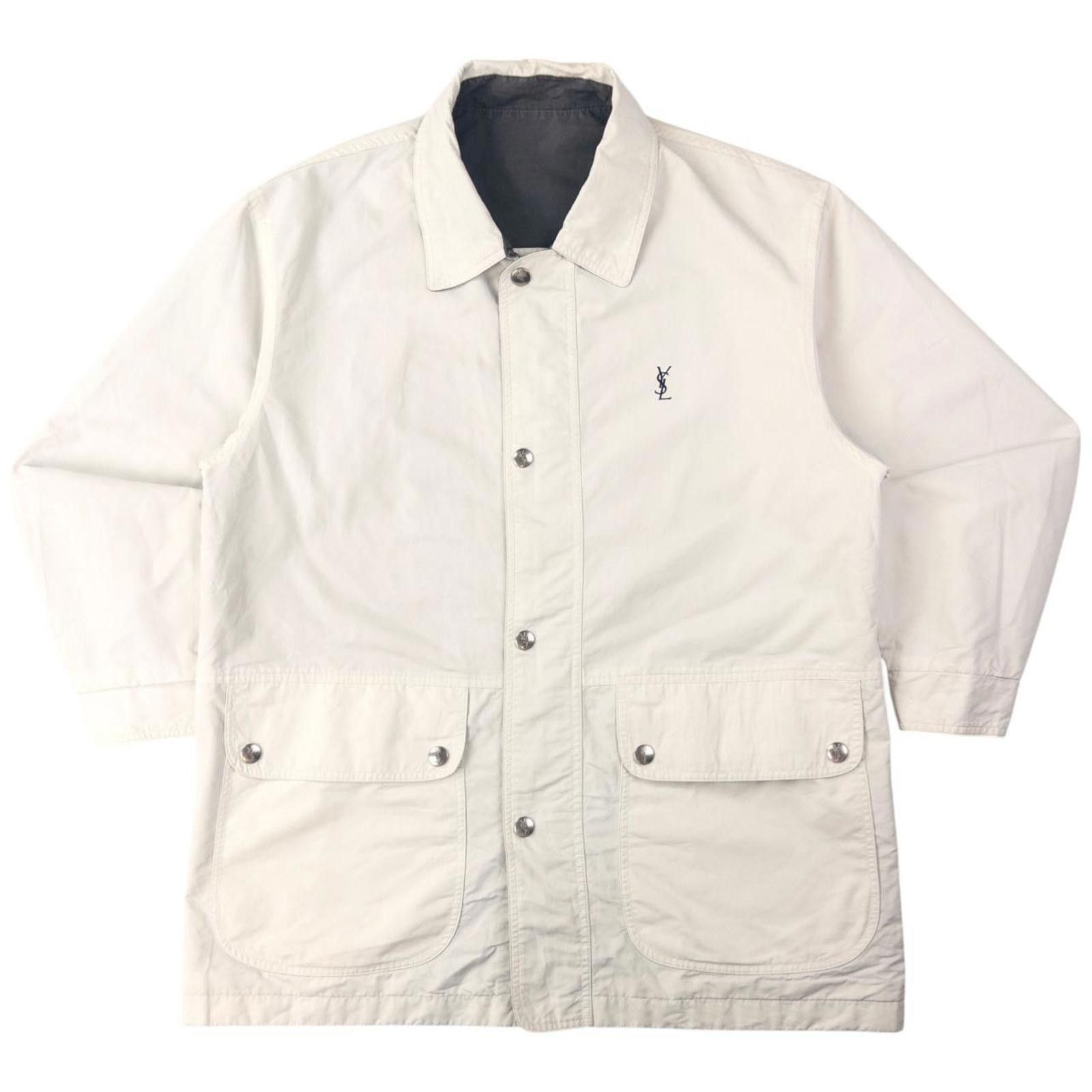 Yves Saint Laurent Vintage YSL Yves Saint Laurent Reversible Jacket Size L Size US L / EU 52-54 / 3 - 1 Thumbnail