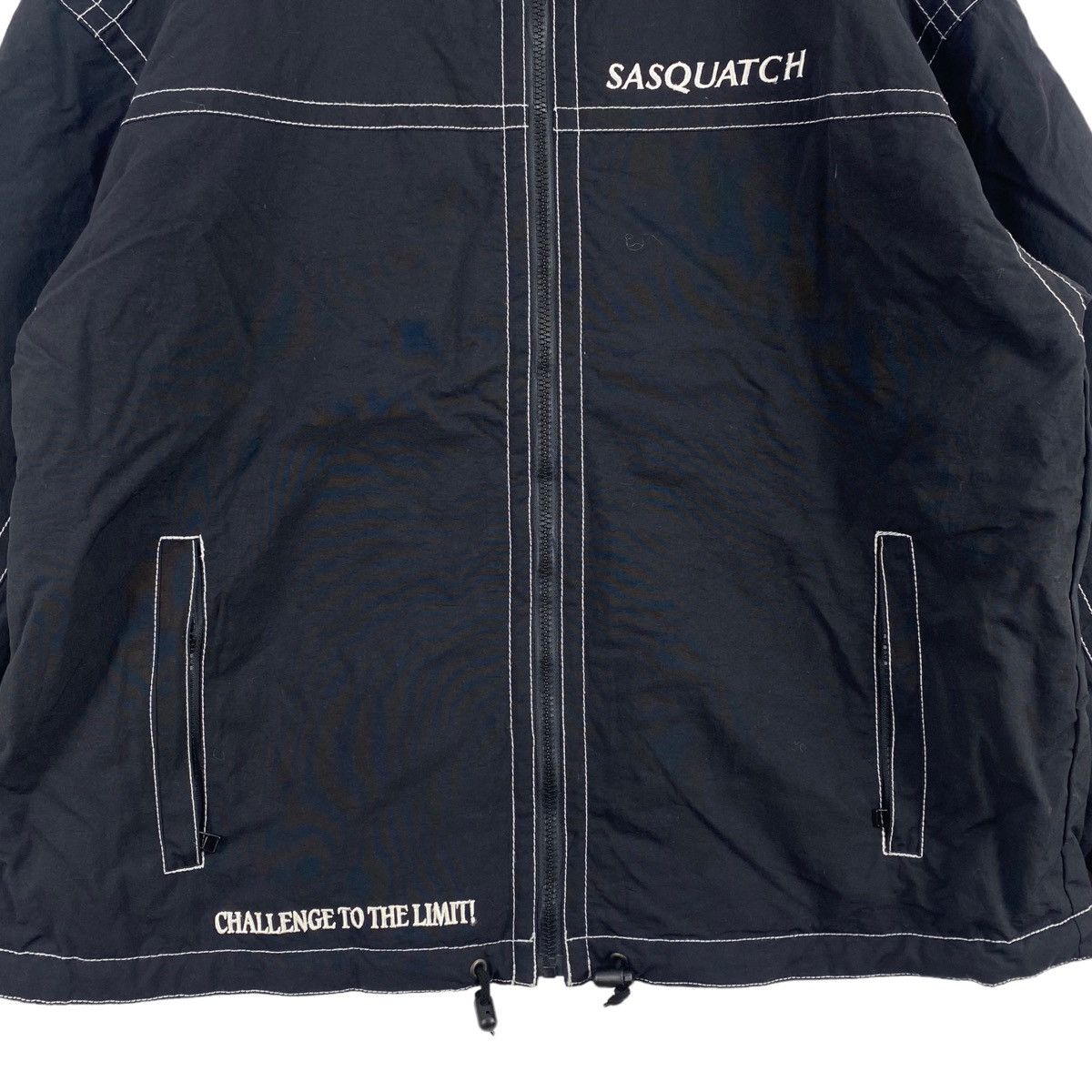 Japanese Brand SASQUATCH Japanese Brand Embroidered Brand Snoowboard Snow Size US XXL / EU 58 / 5 - 3 Thumbnail