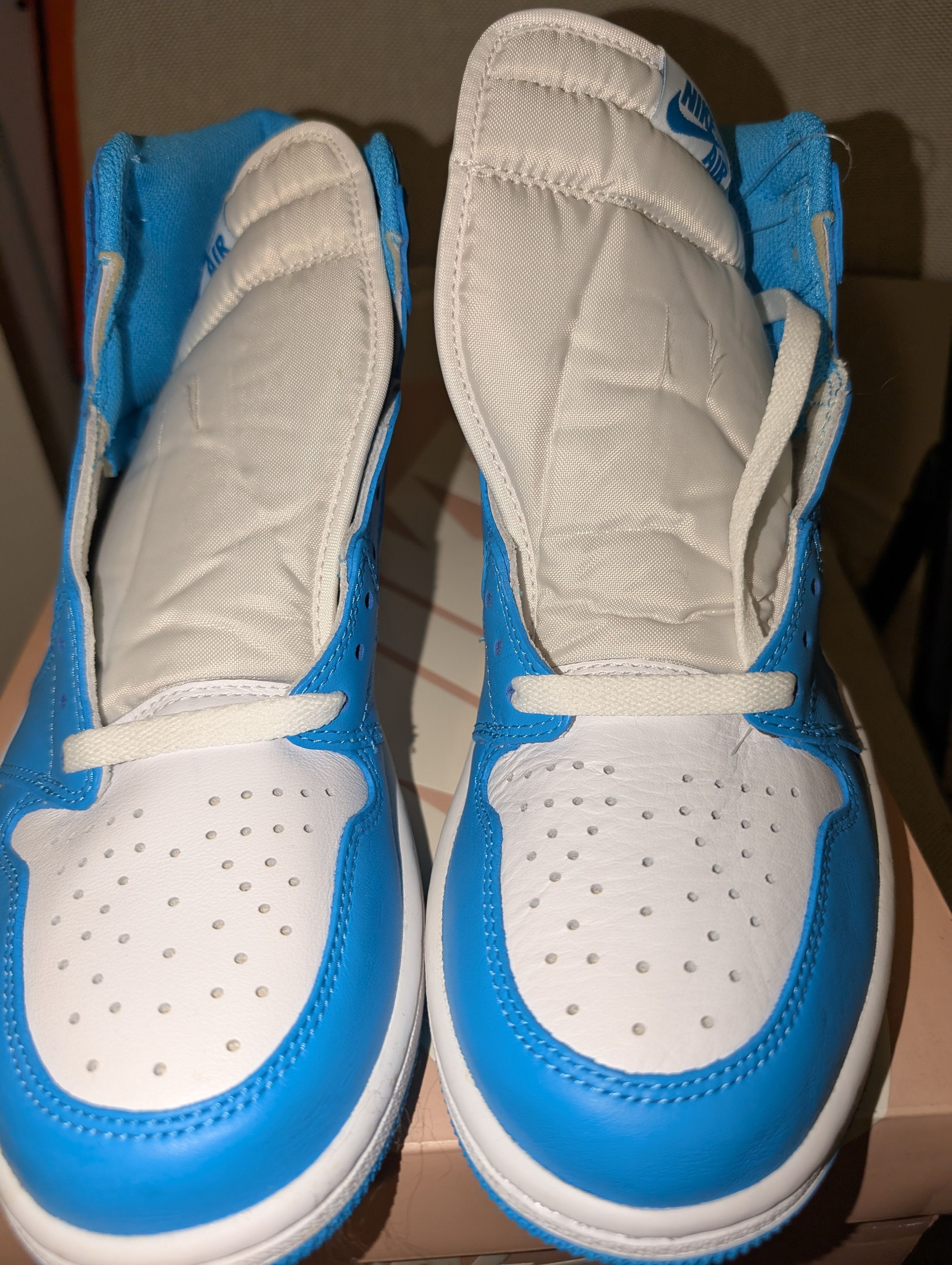 Jordan Brand AIR JORDAN 1 OG UNC 2015 SZ 9.5 Size US 9.5 / EU 42-43 - 11 Thumbnail