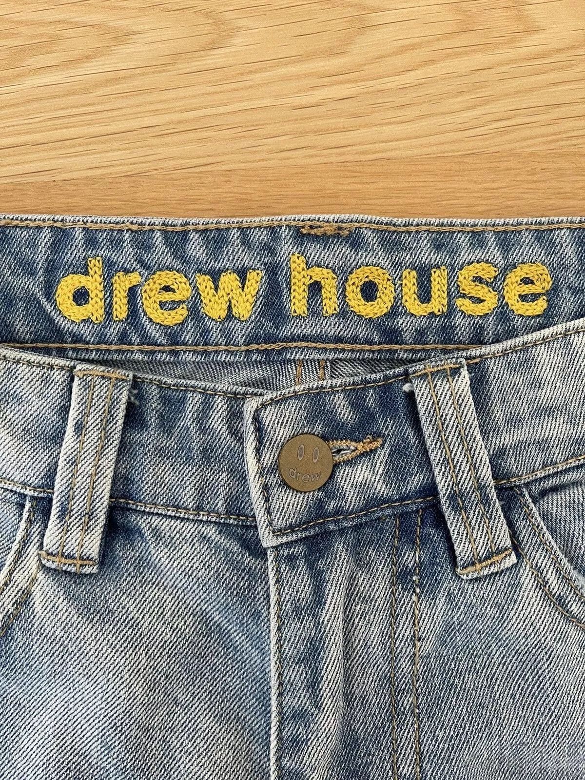 Drew House drew house Tapered Leg Jean VINTAGE BLEACH DESTROYED size 30 Size US 30 / EU 46 - 2 Thumbnail